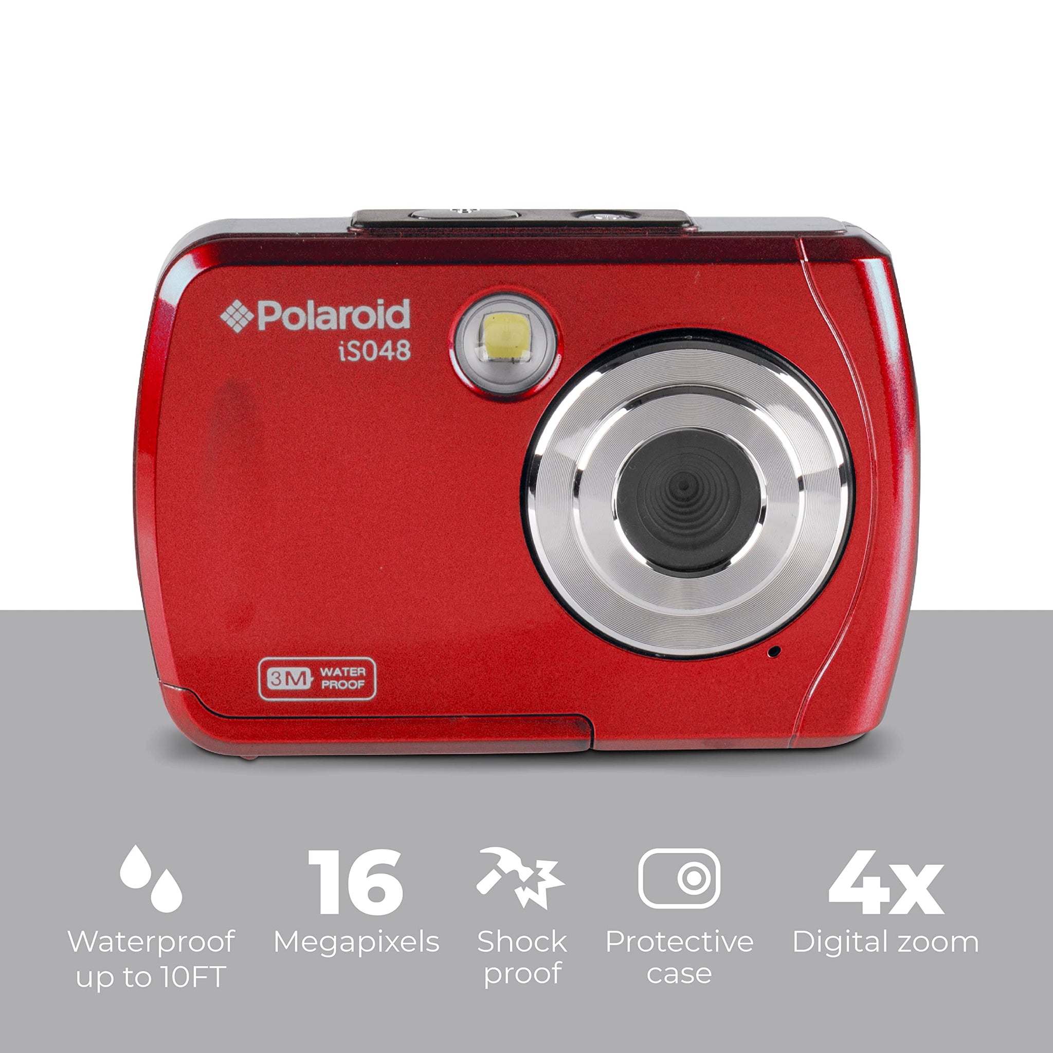 Waterproof 16MP Instant Action Camera for Kids