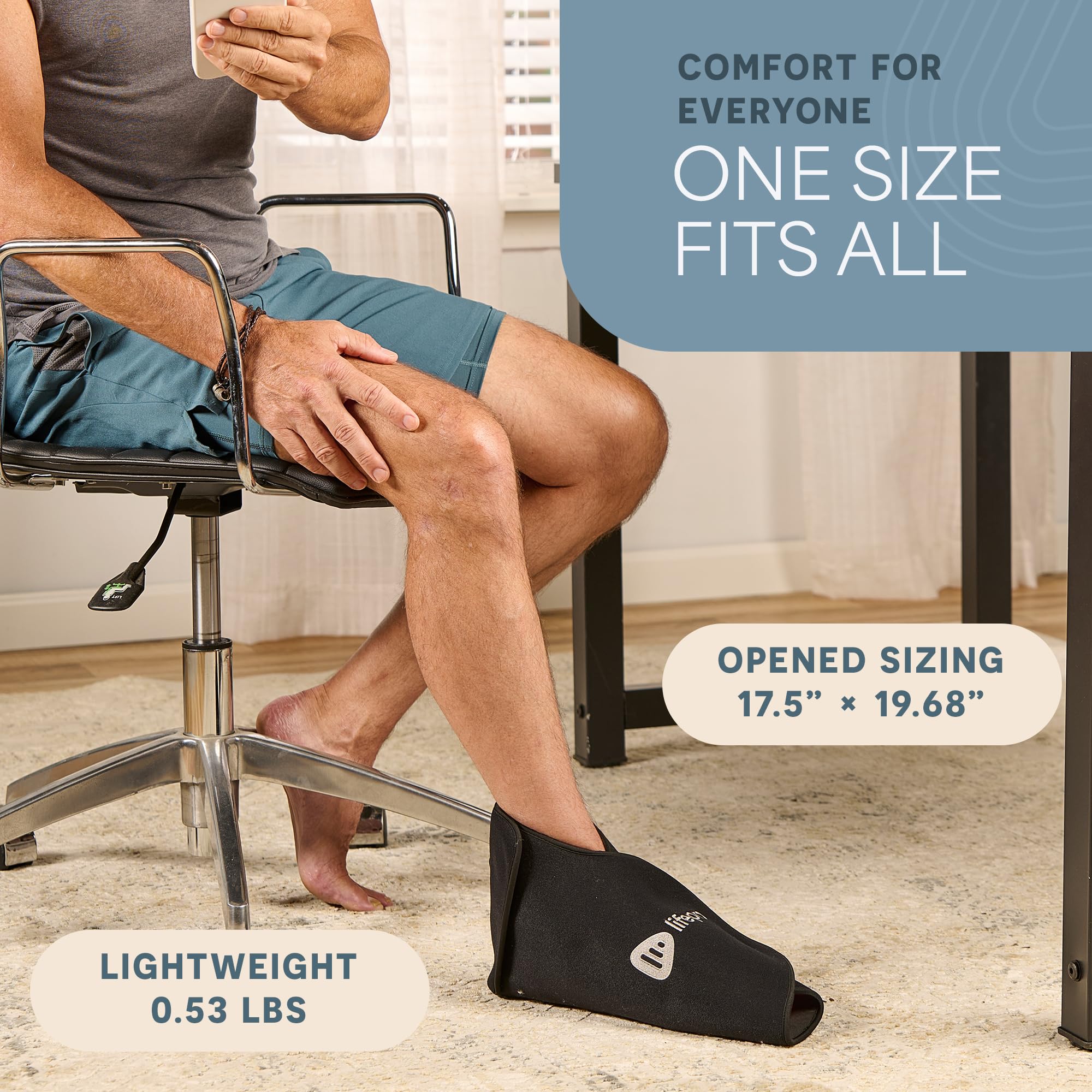 Lifepro Red Light Therapy Foot Wrap for Pain Relief