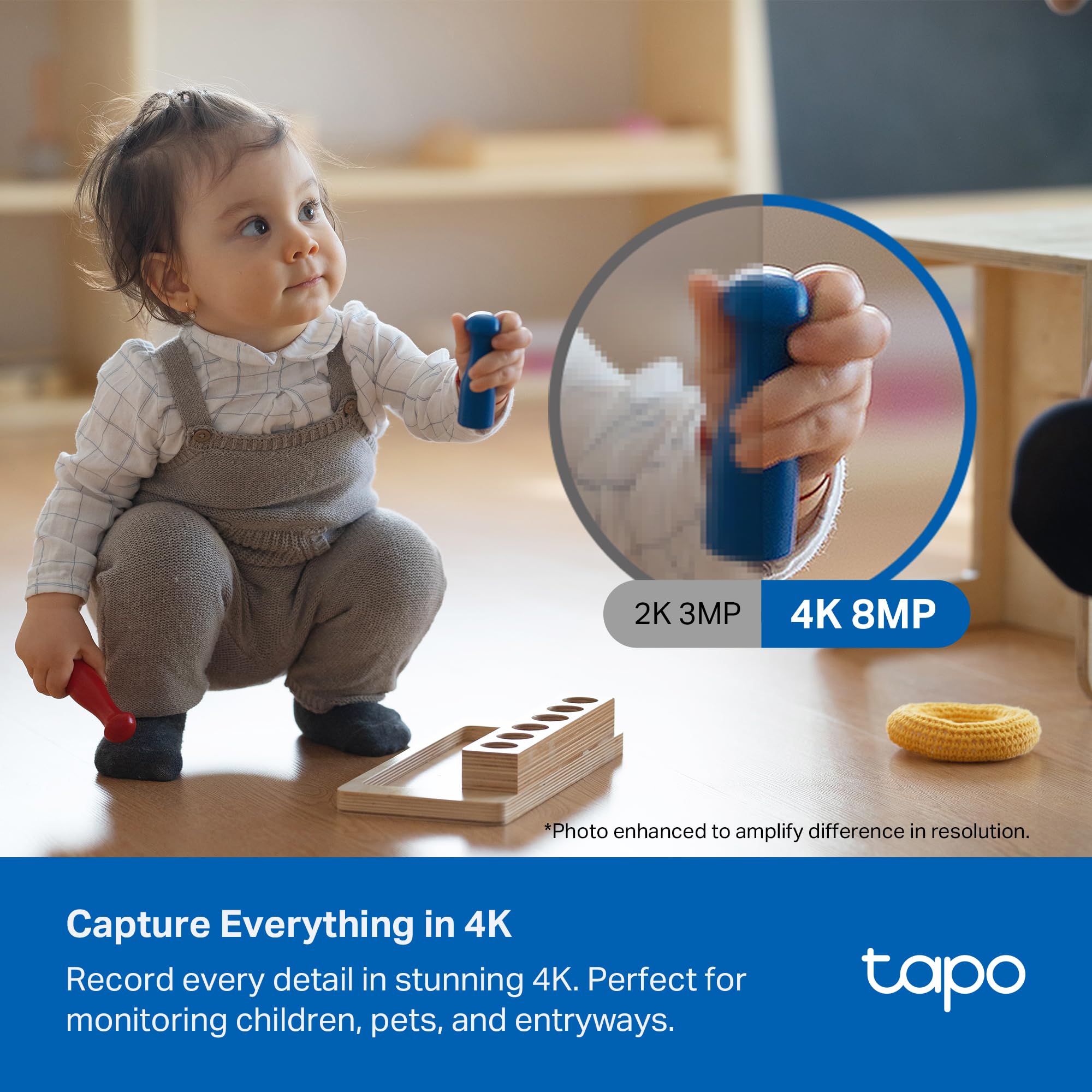 TP-Link Tapo 2K QHD Pan Tilt Security Camera