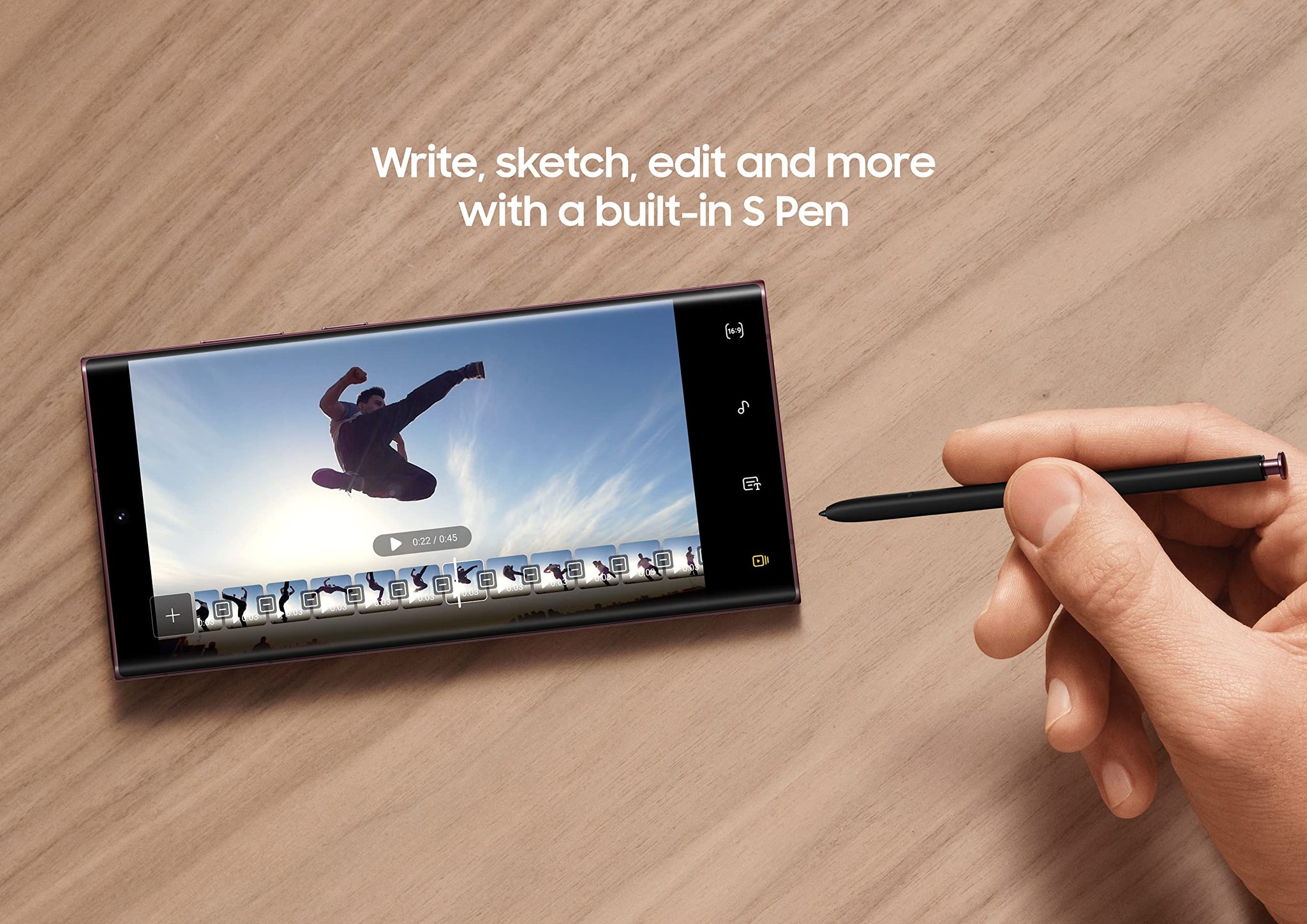 Samsung Galaxy S22 Unlocked Smartphone With 8K Camera