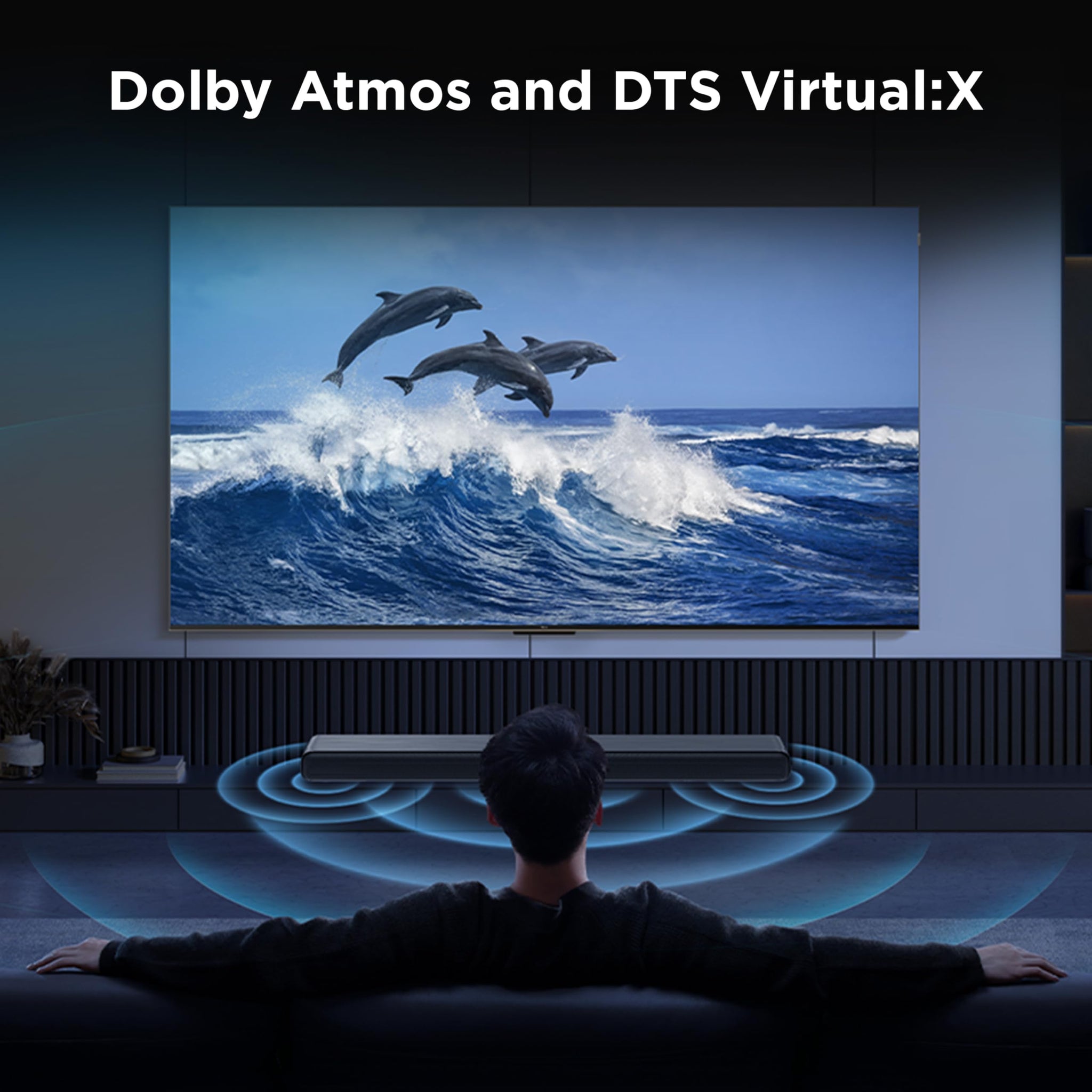 TCL 2.1 Channel Sound Bar with Dolby Atmos Bass