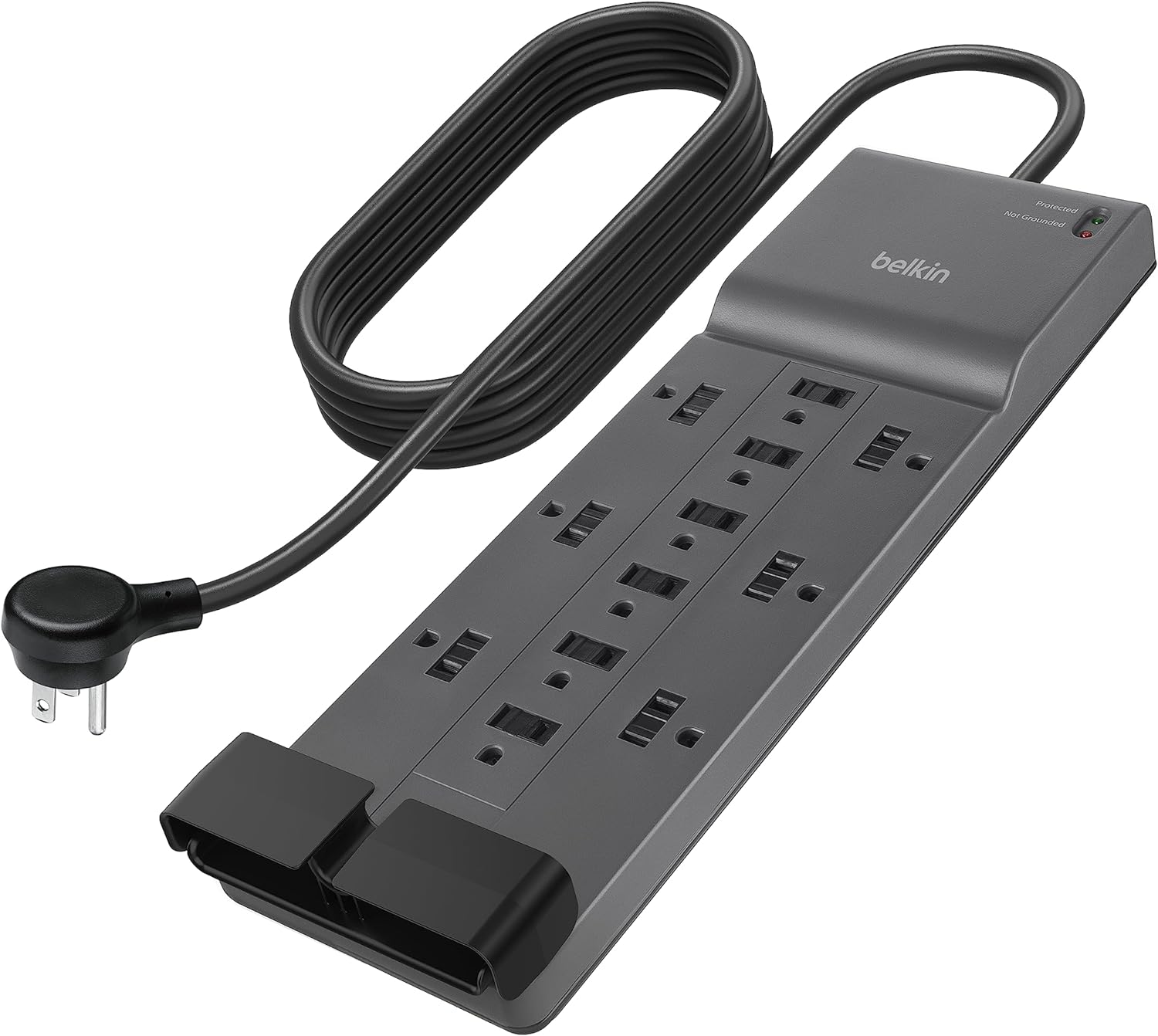 Belkin 12 Outlet Surge Protector Power Strip With 8ft Cable