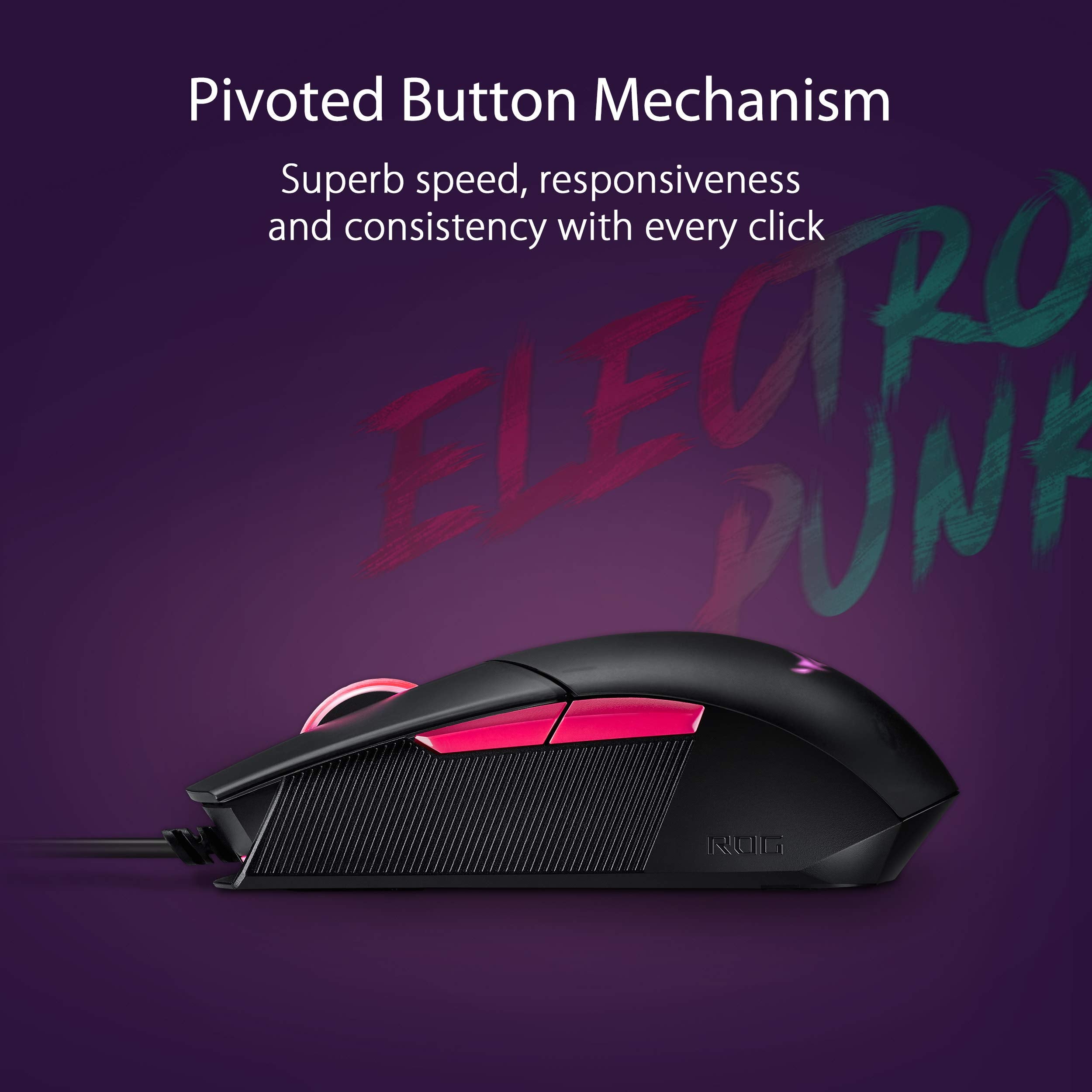 ASUS ROG Strix Impact III Wireless Gaming Mouse Lightweight Precision