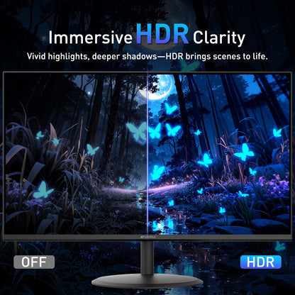 Sansui 27 Inch WQHD Gaming Monitor 180Hz 1ms DP HDMI HDR