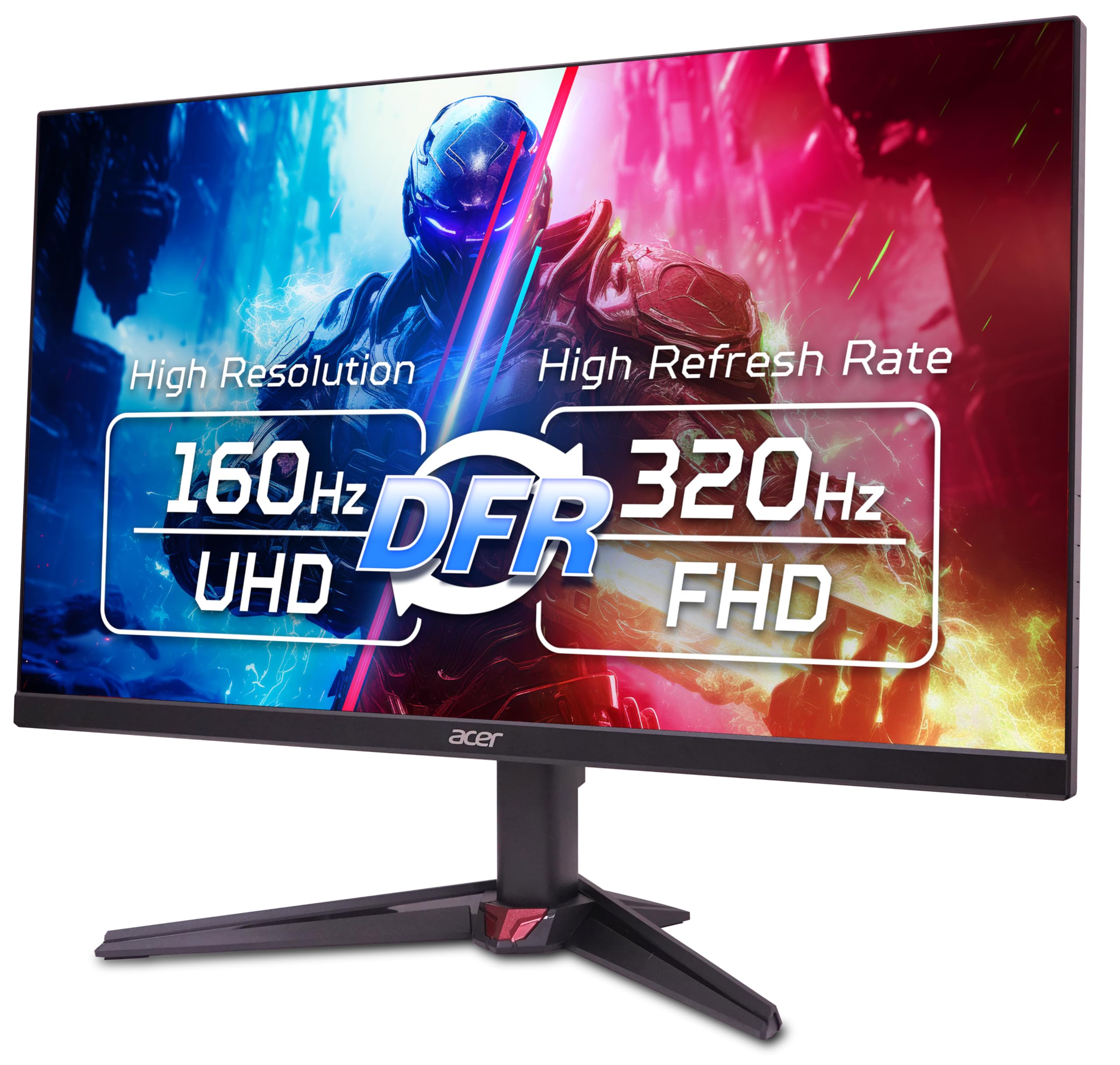 Acer Nitro 27 Inch 4K UHD Gaming Monitor with 160Hz Refresh Rate