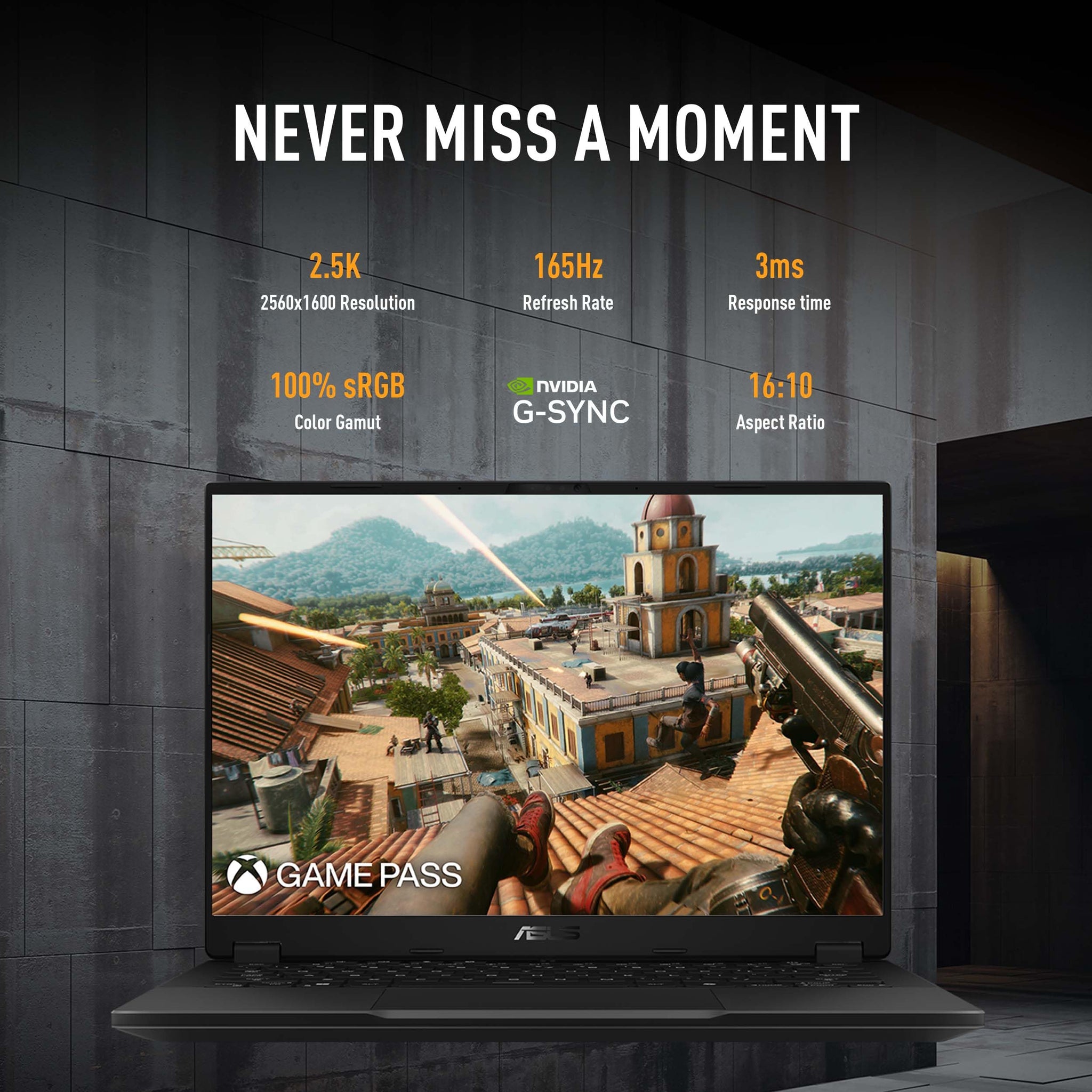 ASUS TUF Gaming A14 Laptop with High Performance Display