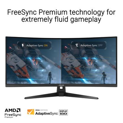 ASUS TUF Gaming 34 Inch Curved Monitor with 180Hz Refresh Rate