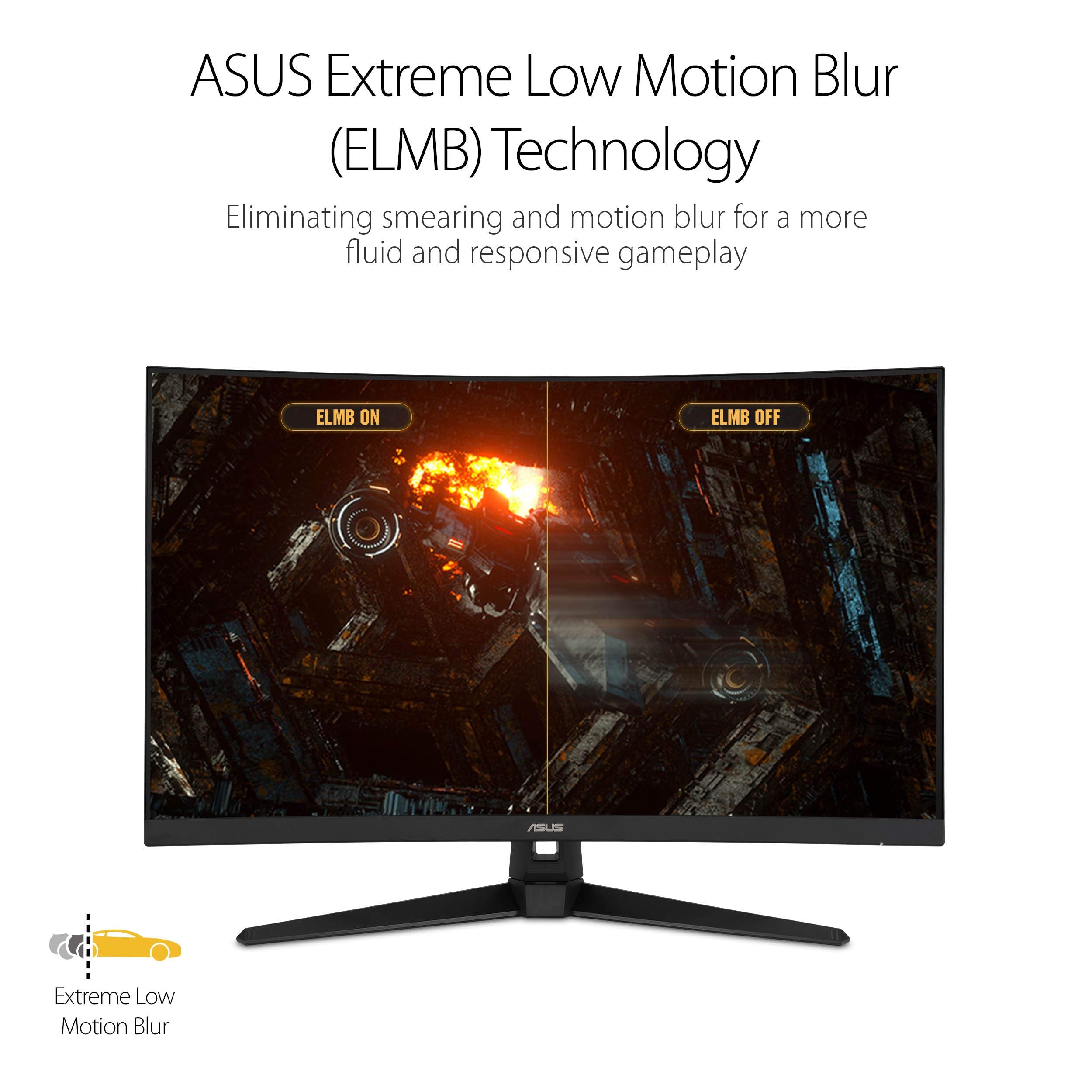 ASUS TUF Gaming 32 Inch Curved Monitor for Smooth Gameplay