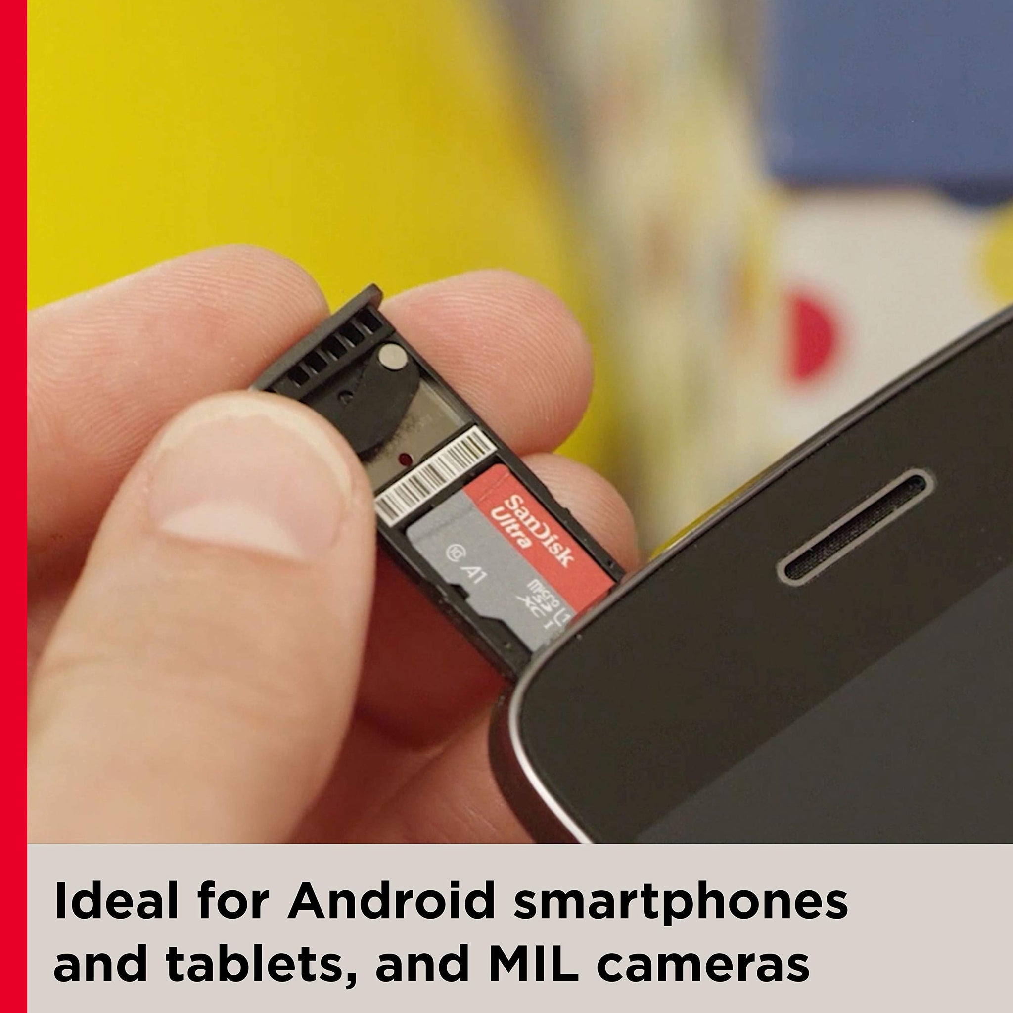 SanDisk 256GB Ultra MicroSD Card Fast Transfer Speeds