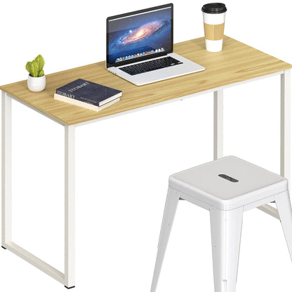 SHW 48 Inch Black Home Office Computer Desk