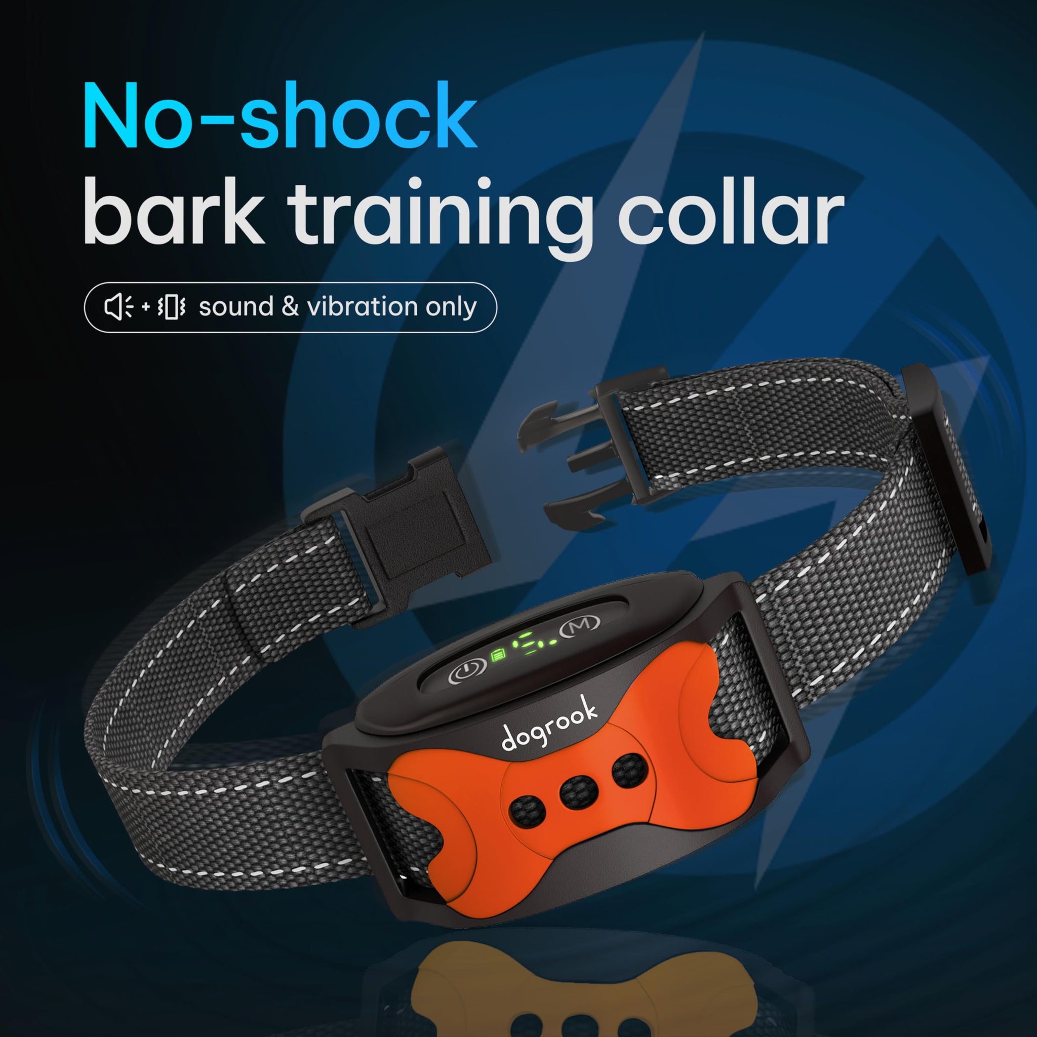 Rechargeable Dog Bark Collar with Beep and Vibration
