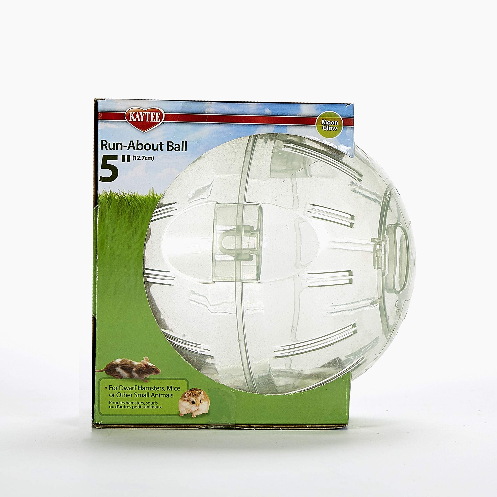 Kaytee 5 Inch Clear Exercise Ball for Dwarf Hamsters