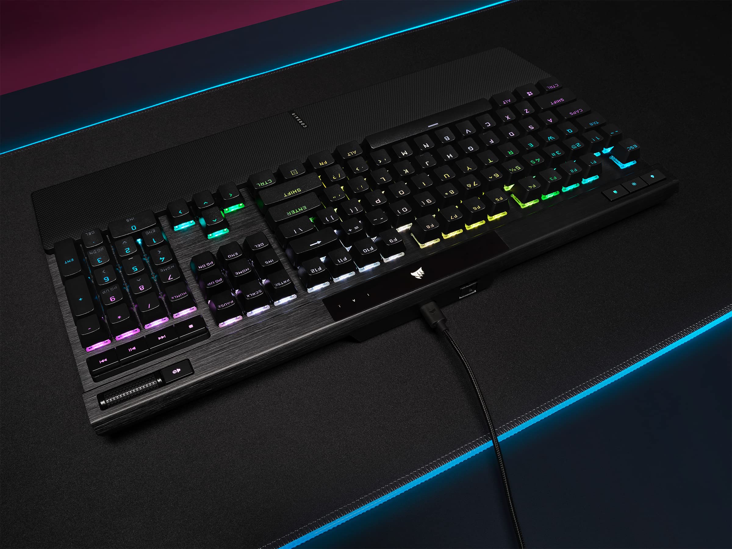 Corsair K70 RGB Pro Mechanical Gaming Keyboard With Hyper Polling