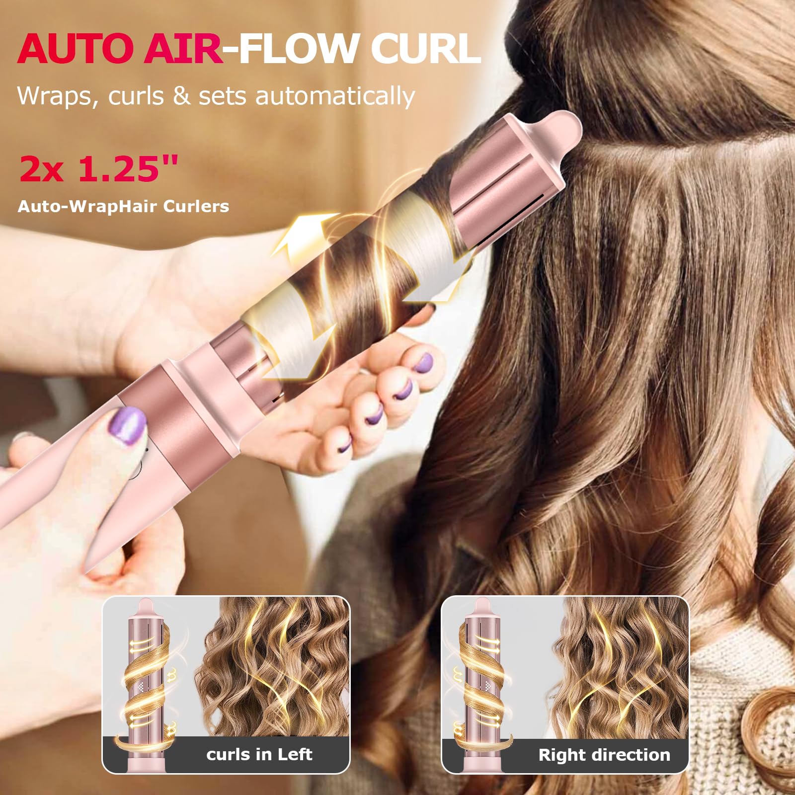 5 In 1 Hair Dryer Brush for Frizz Free Volume