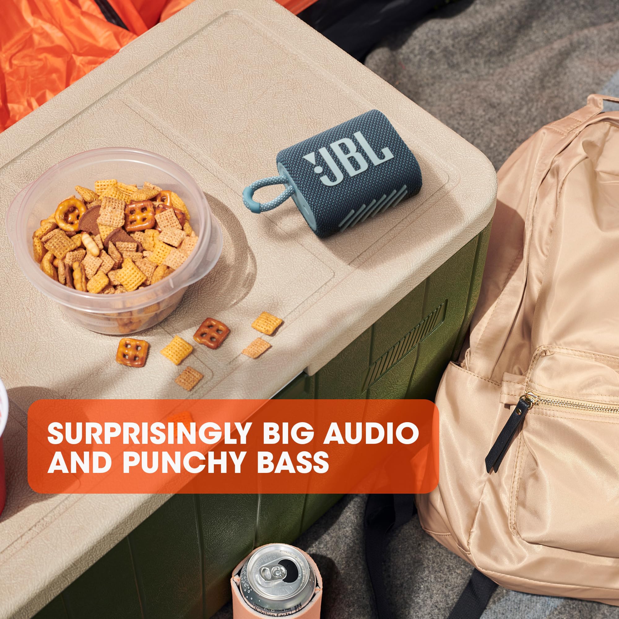 JBL Go 3 Portable Bluetooth Speaker IP67 Waterproof