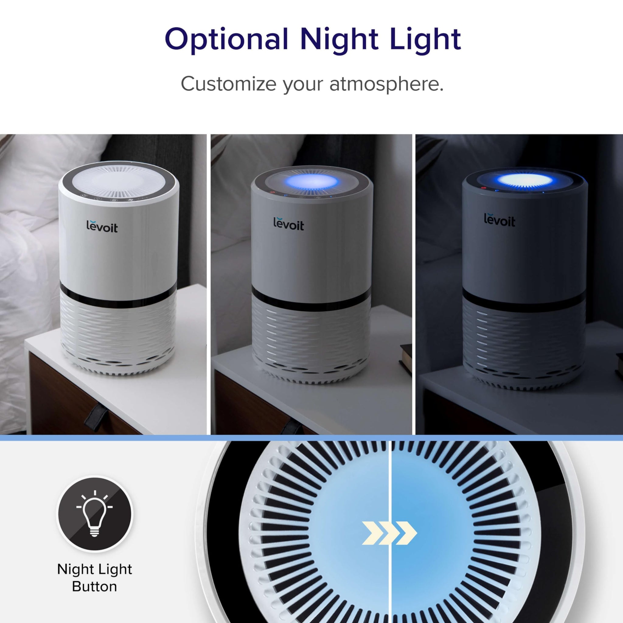Levoit Air Purifier with AHAM Verified Efficiency