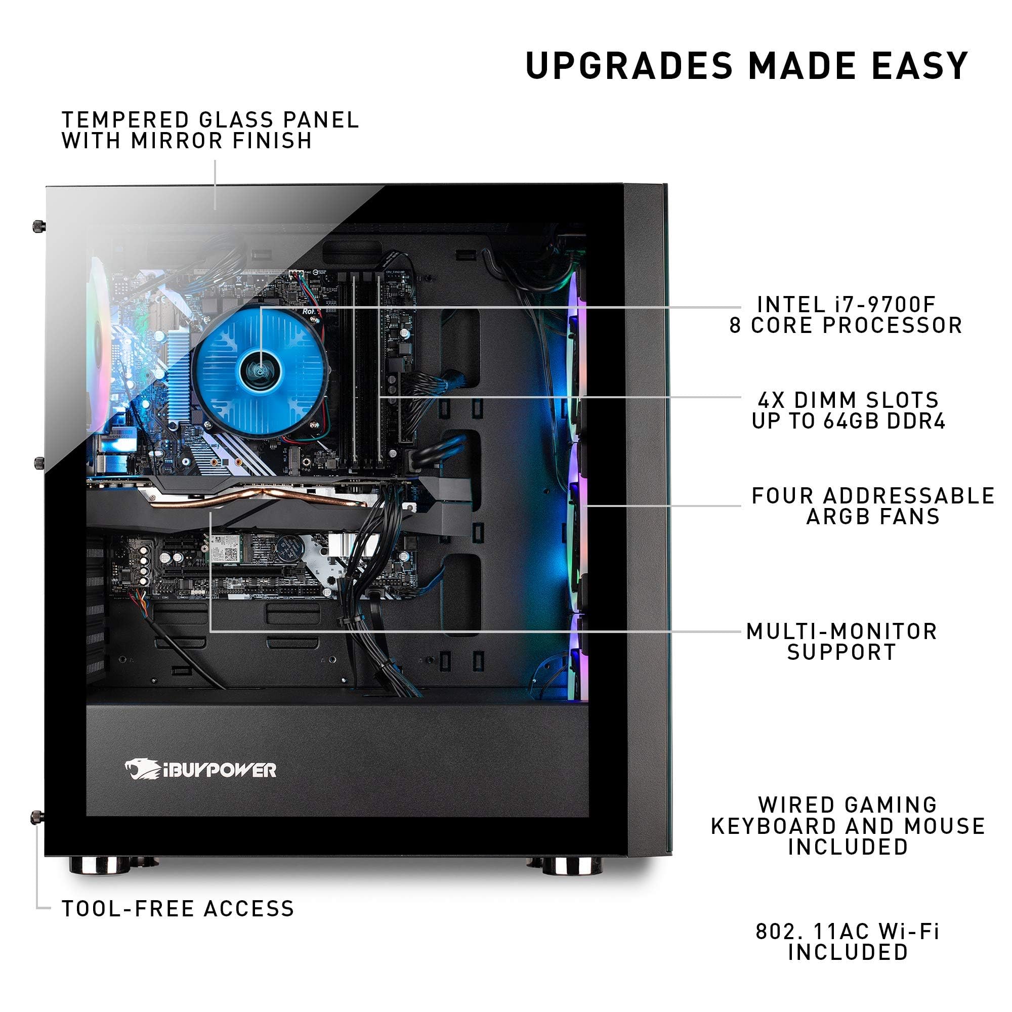 IBUYPOWER Y40 Pro Gaming PC Ryzen 9 RTX 5070Ti Desktop