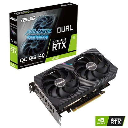 ASUS Dual GeForce RTX 3050 Gaming Graphics Card with Advanced Cooling