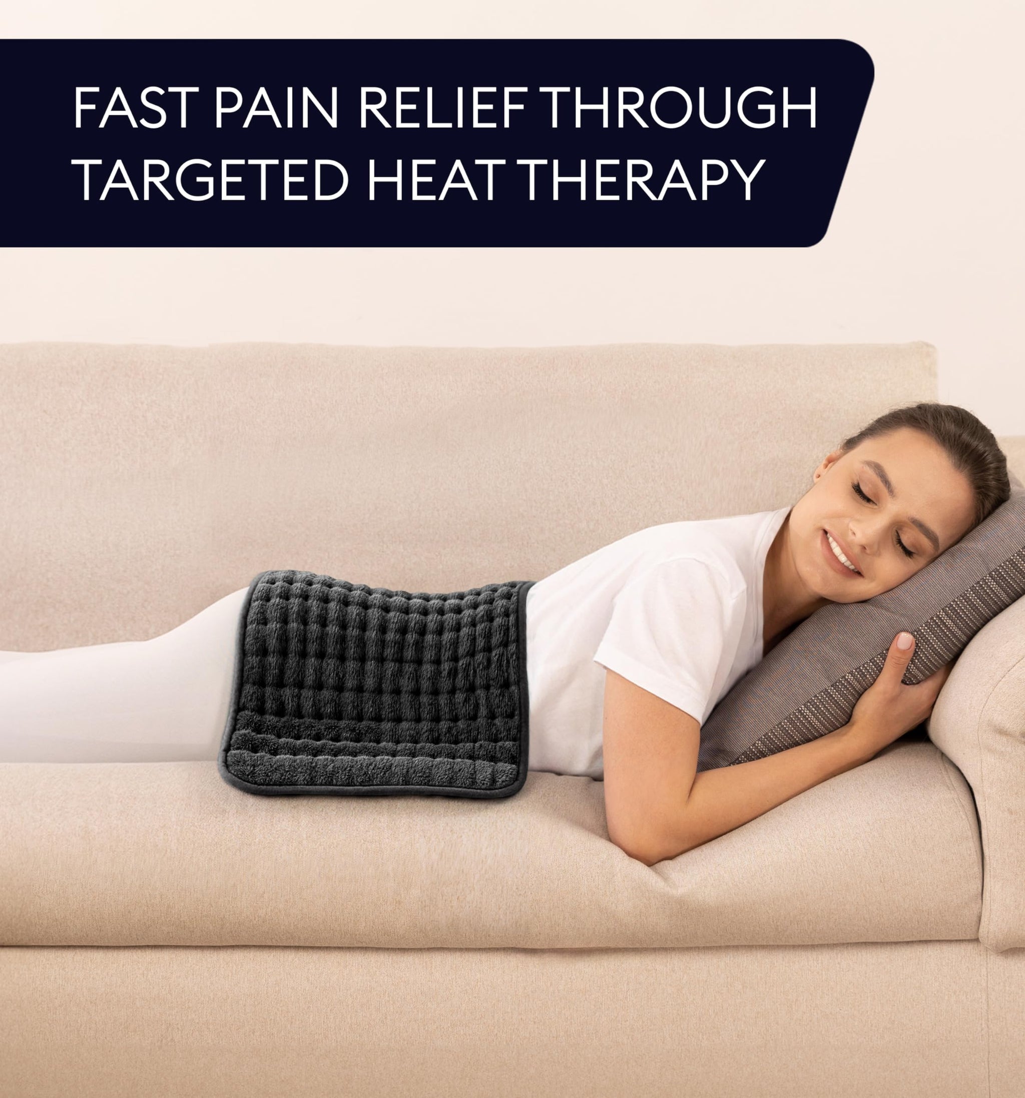 Geniani Large Electric Heating Pad for Pain Relief