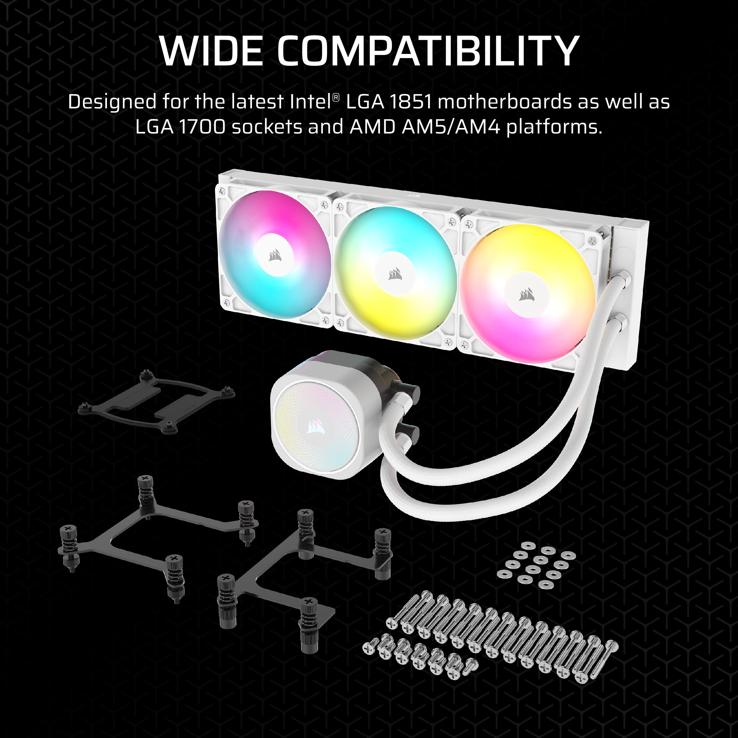 Corsair Nautilus 360 RS ARGB Liquid CPU Cooler