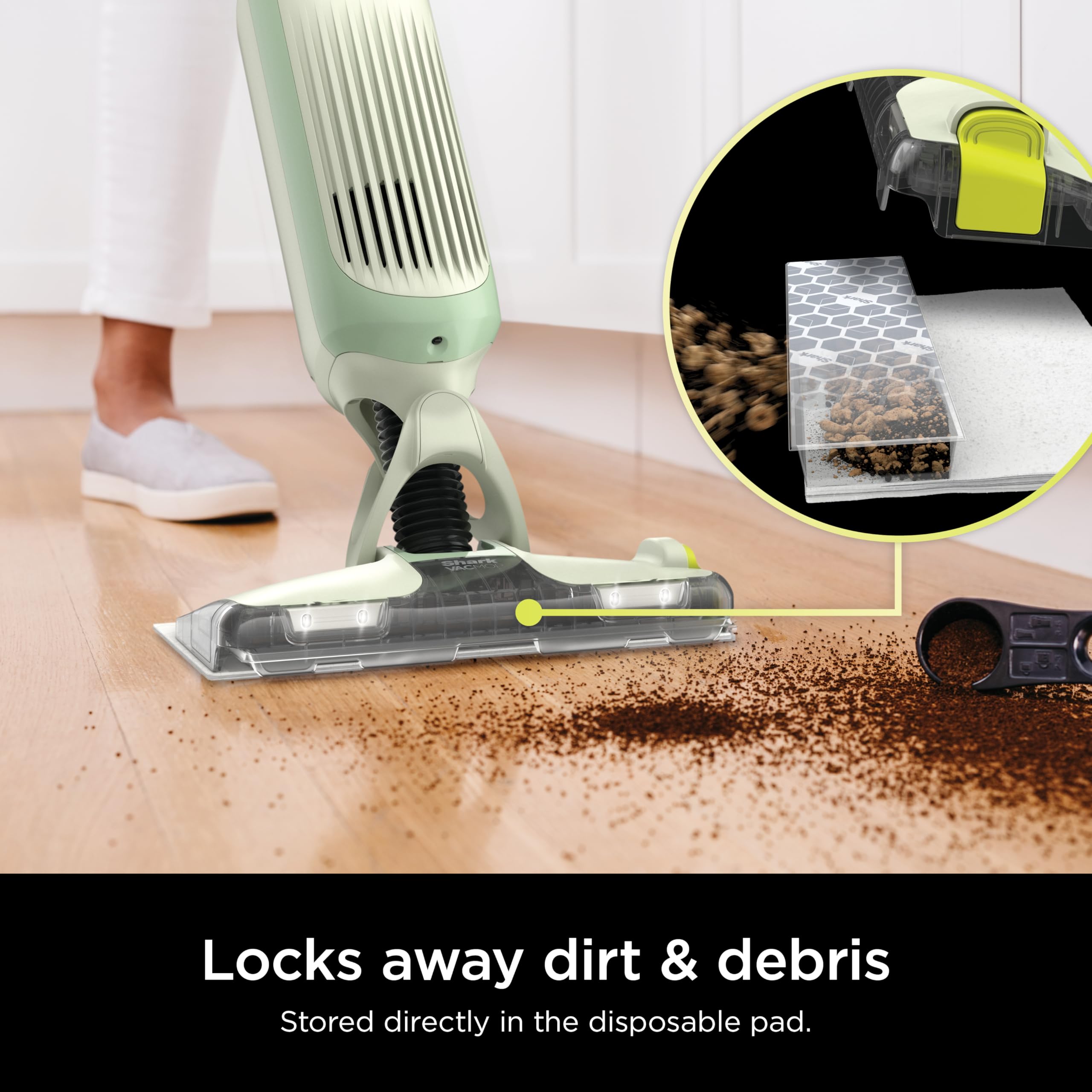 Shark VACMOP Pro Cordless Hard Floor Cleaner with Powerful Suction