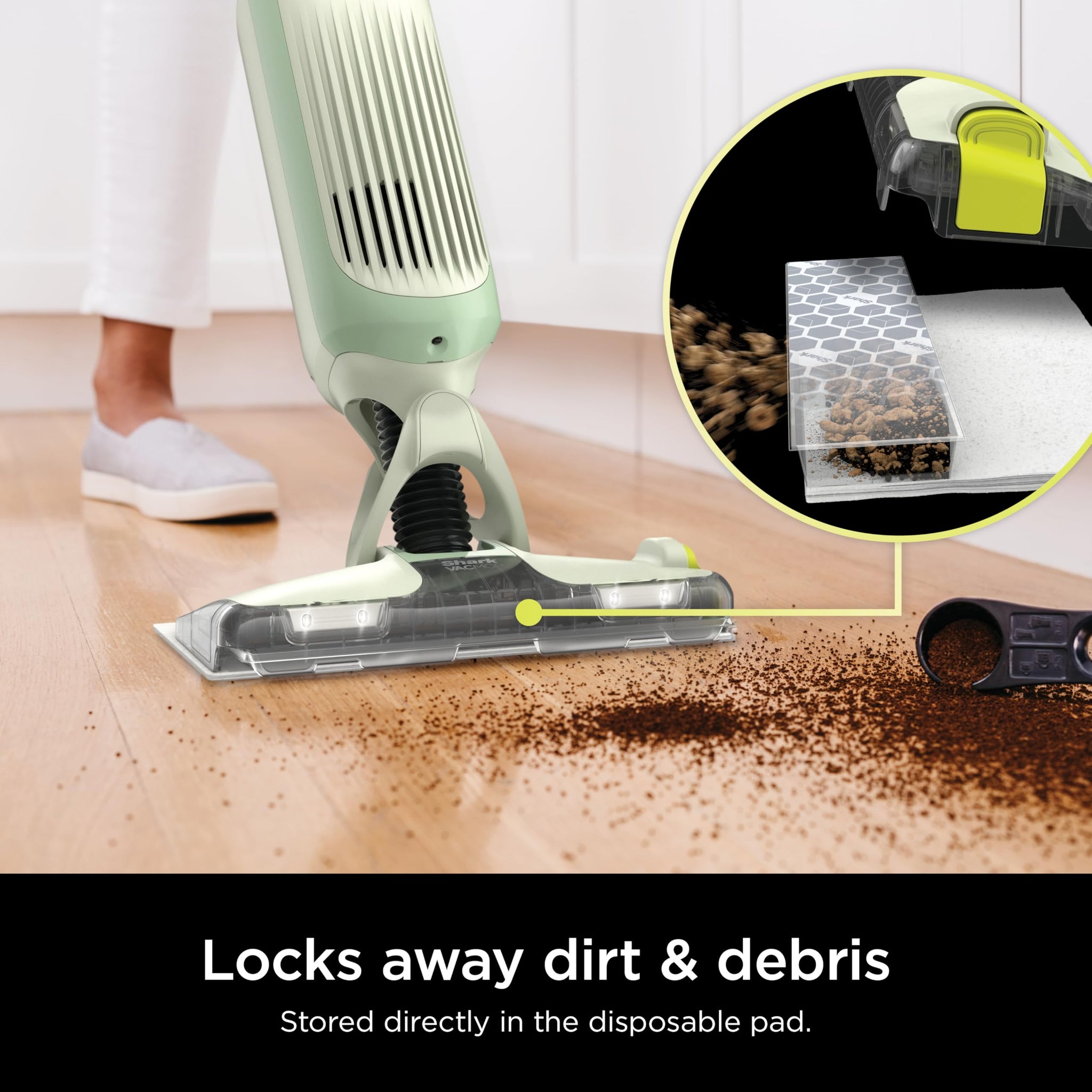Shark VACMOP Pro Cordless Hard Floor Cleaner with Powerful Suction