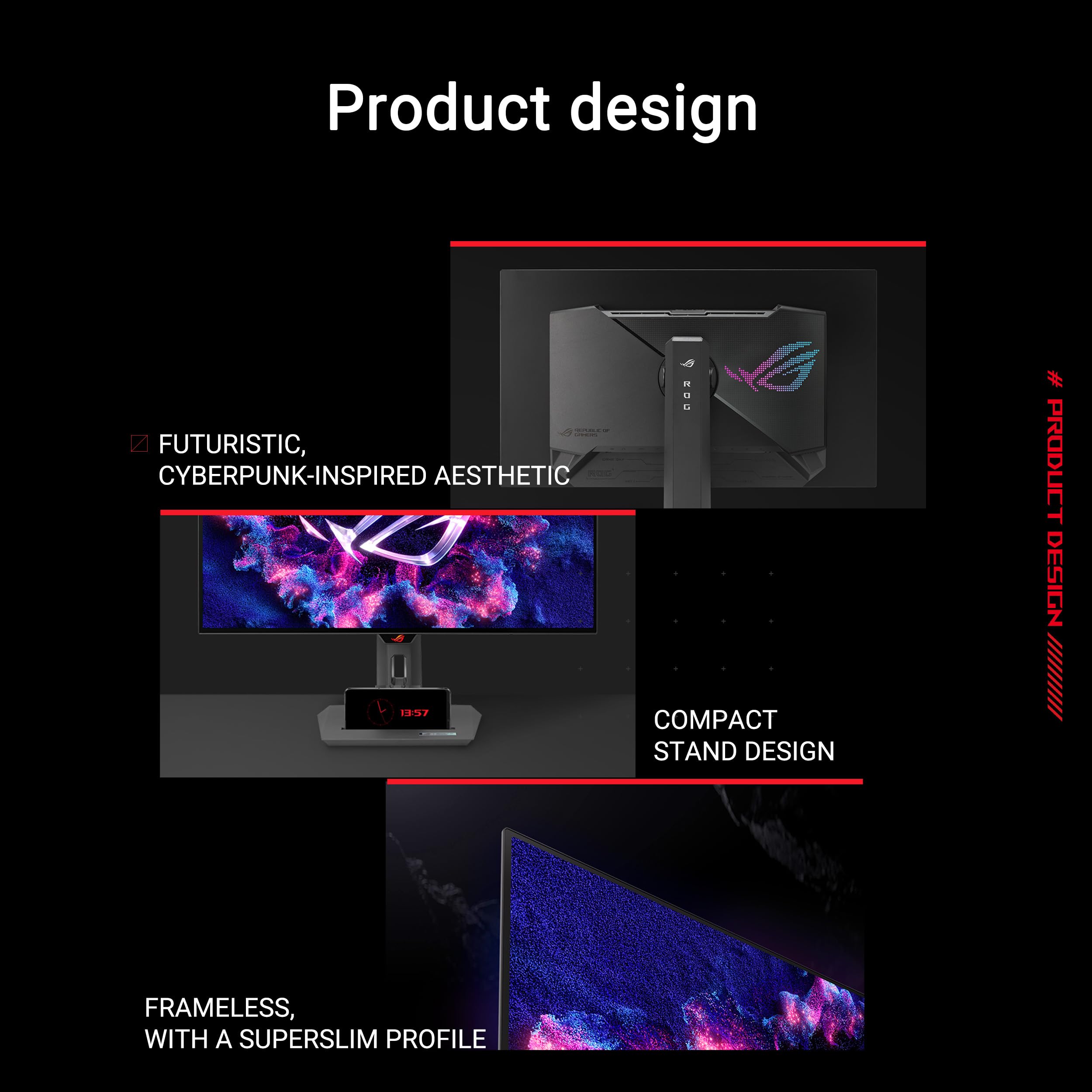 ASUS ROG Strix 27 Inch 1440P OLED Gaming Monitor