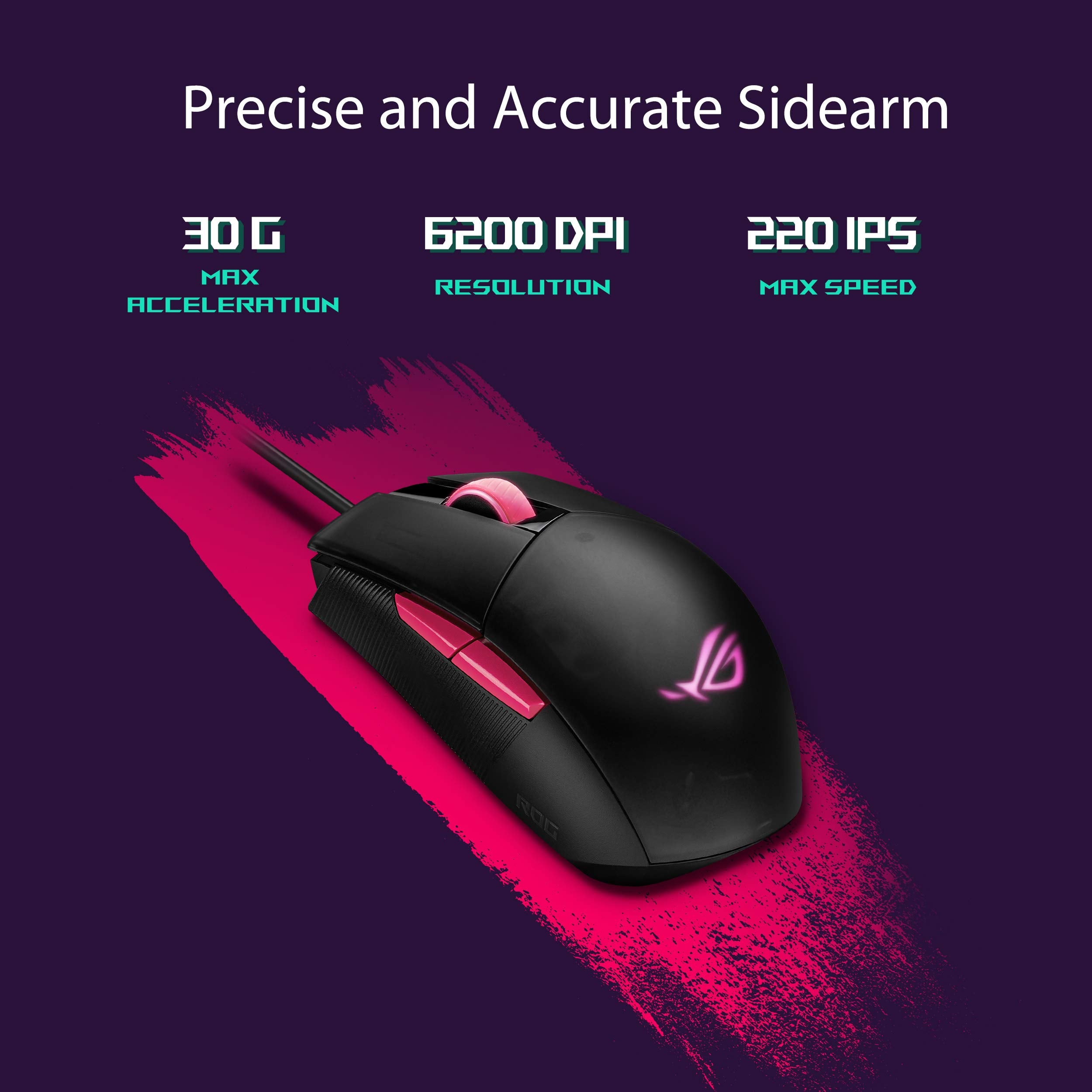 ASUS ROG Strix Impact III Wireless Gaming Mouse Lightweight Precision