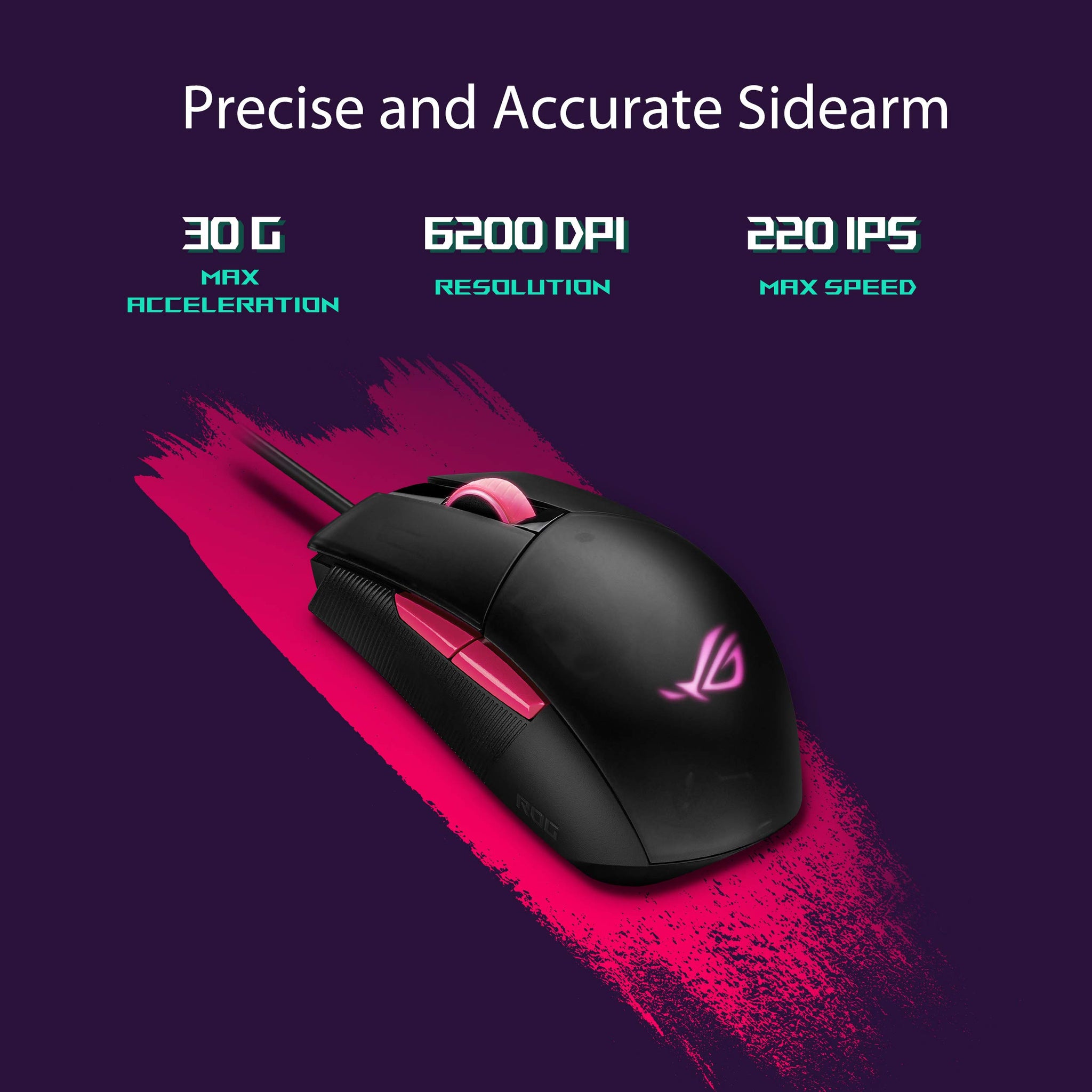 ASUS ROG Strix Impact III Wireless Gaming Mouse Lightweight Precision