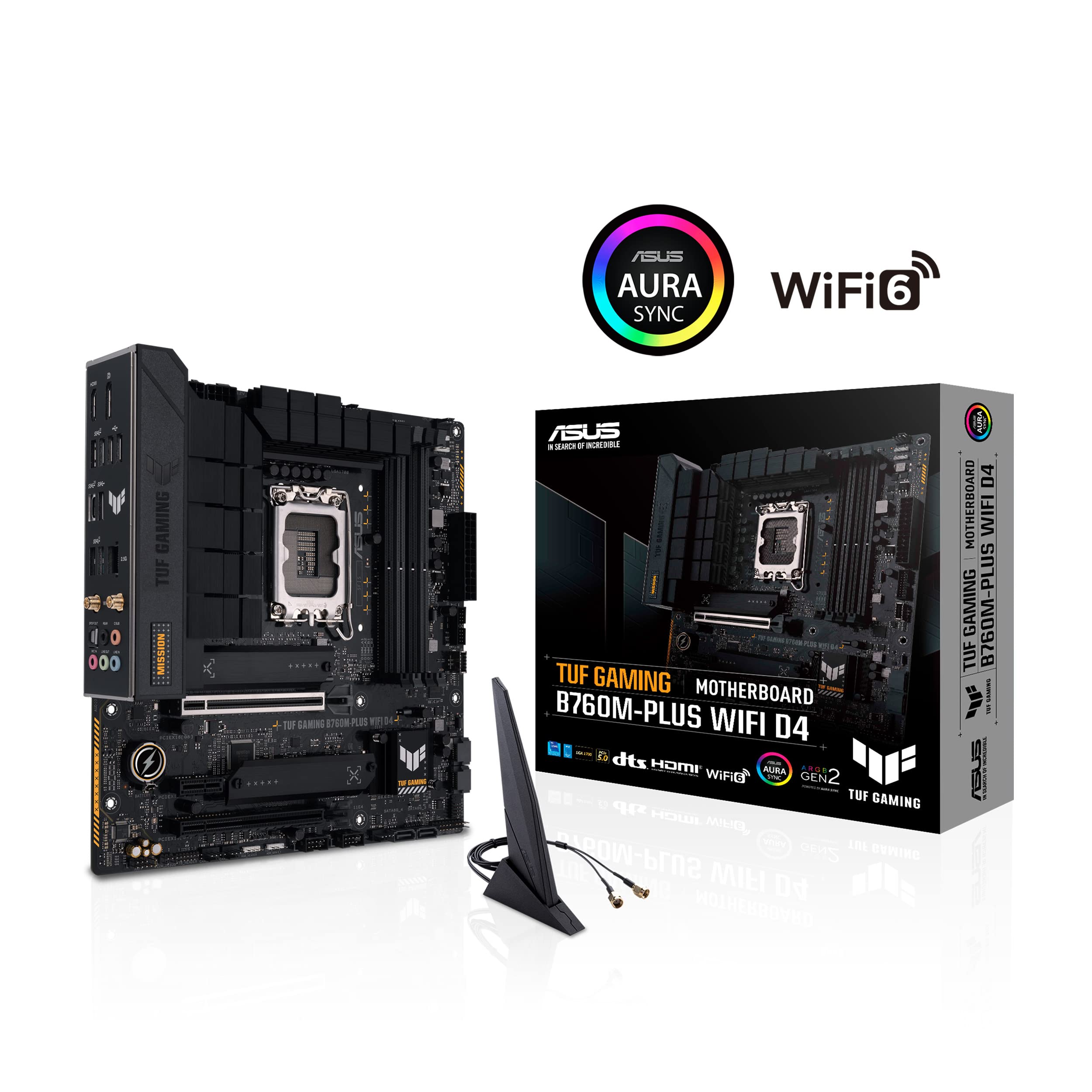 ASUS TUF Gaming B760 Plus WiFi Motherboard for Ultimate Performance