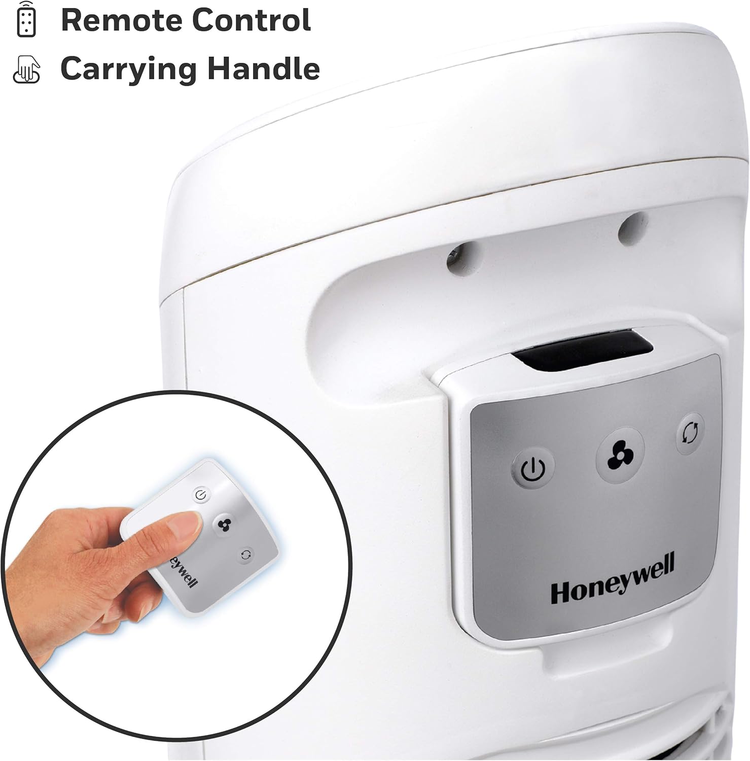 Honeywell Quiet Set Tower Fan with Remote Control
