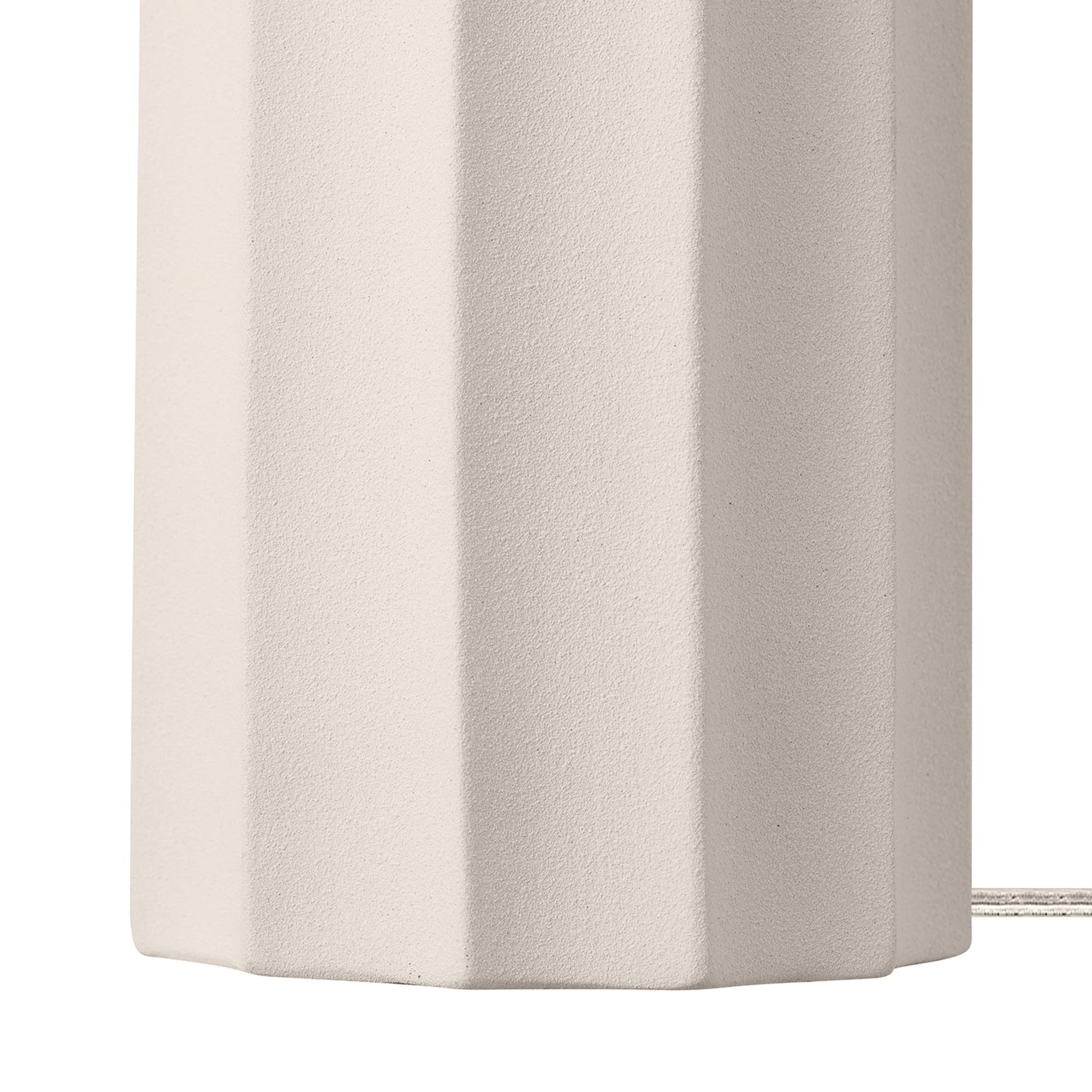 Maya 21 Inch Clear Glass Fillable Table Lamp