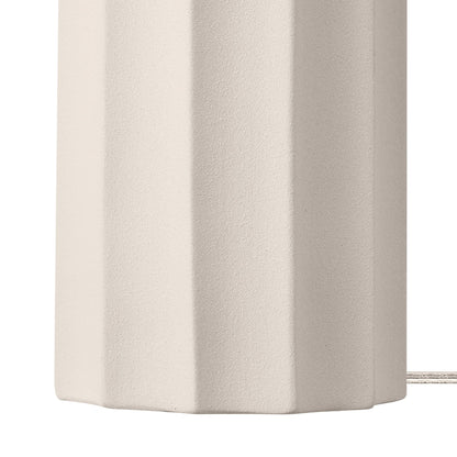 Maya 21 Inch Clear Glass Fillable Table Lamp