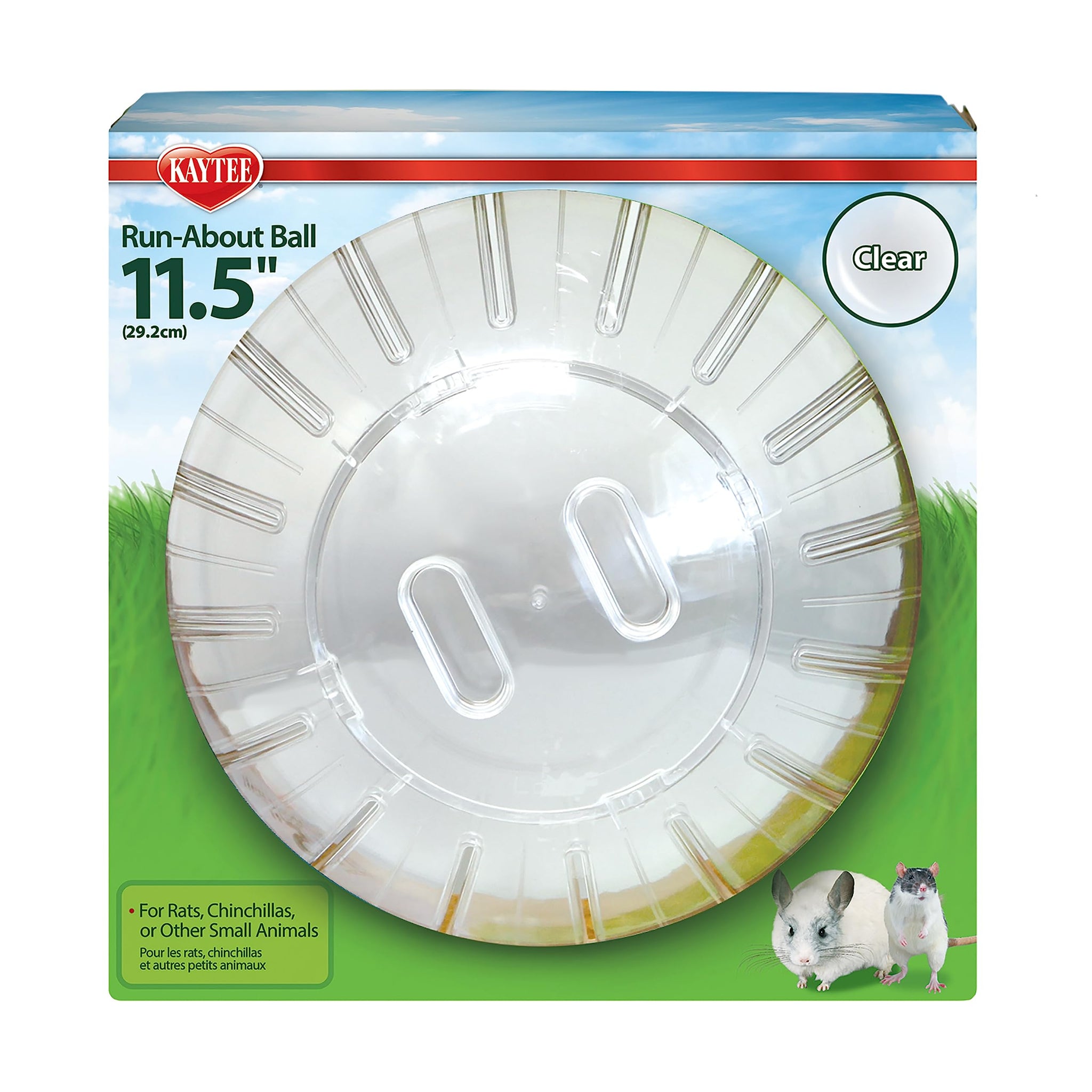 Kaytee 5 Inch Clear Exercise Ball for Dwarf Hamsters