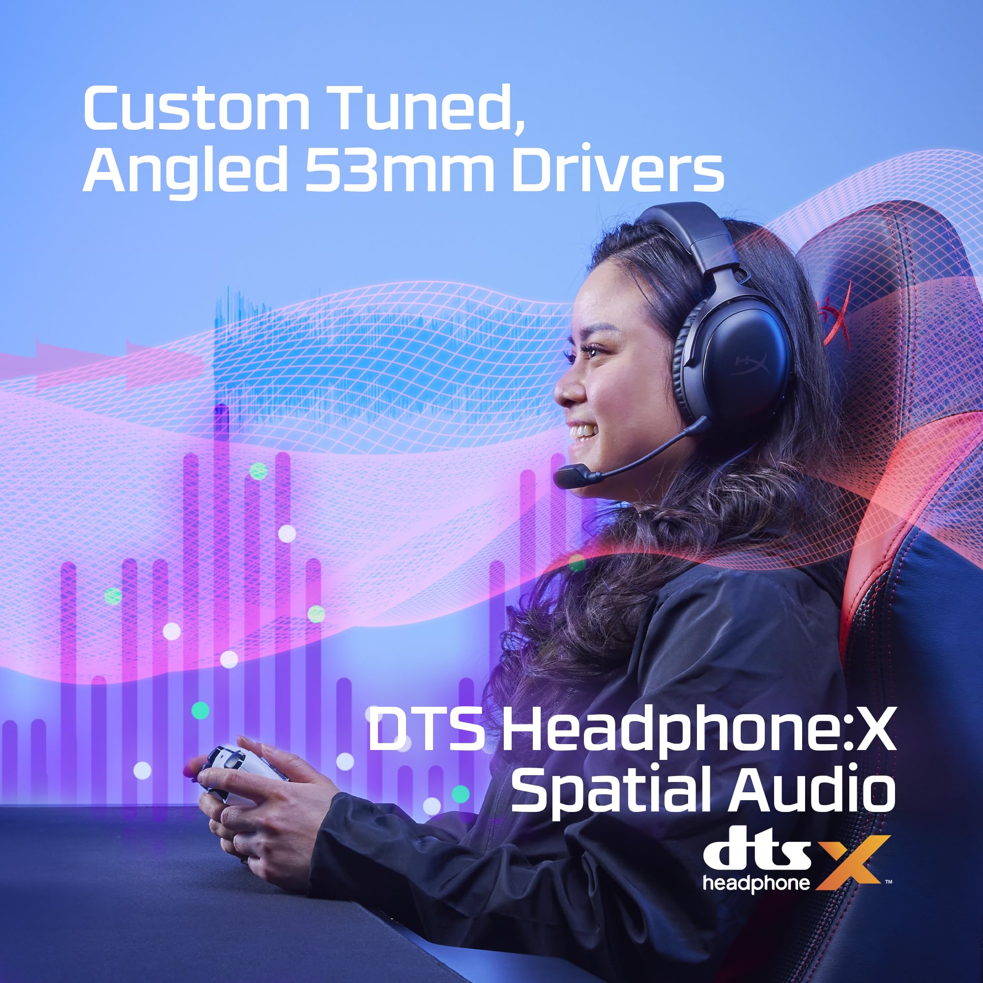 HyperX Cloud III Wired Gaming Headset with Superior Comfort