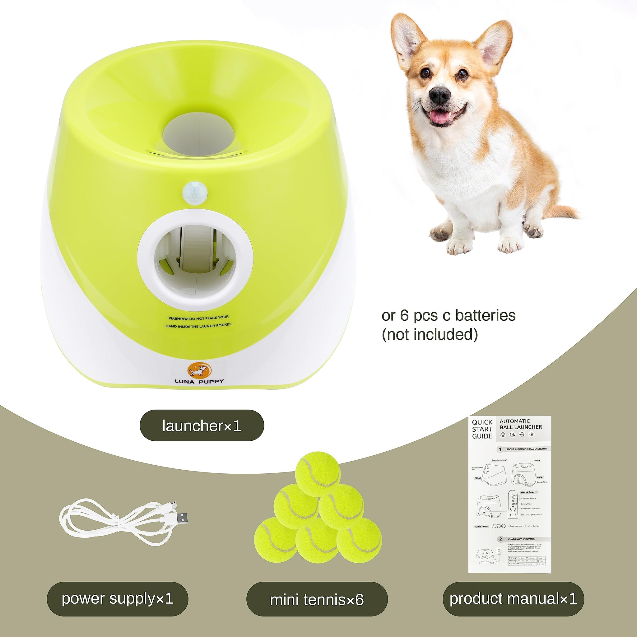 Automatic Dog Ball Launcher for Interactive Play