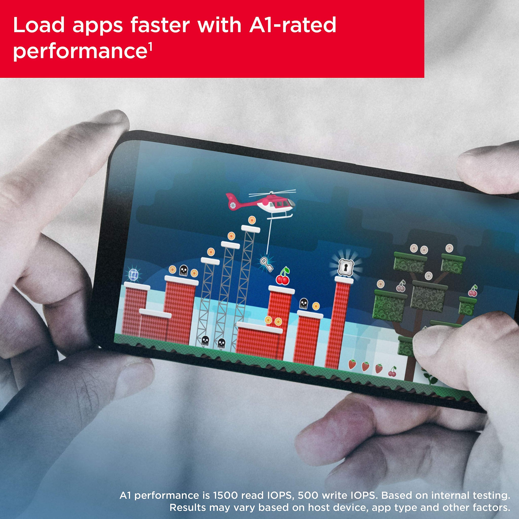 SanDisk 256GB Ultra MicroSD Card Fast Transfer Speeds