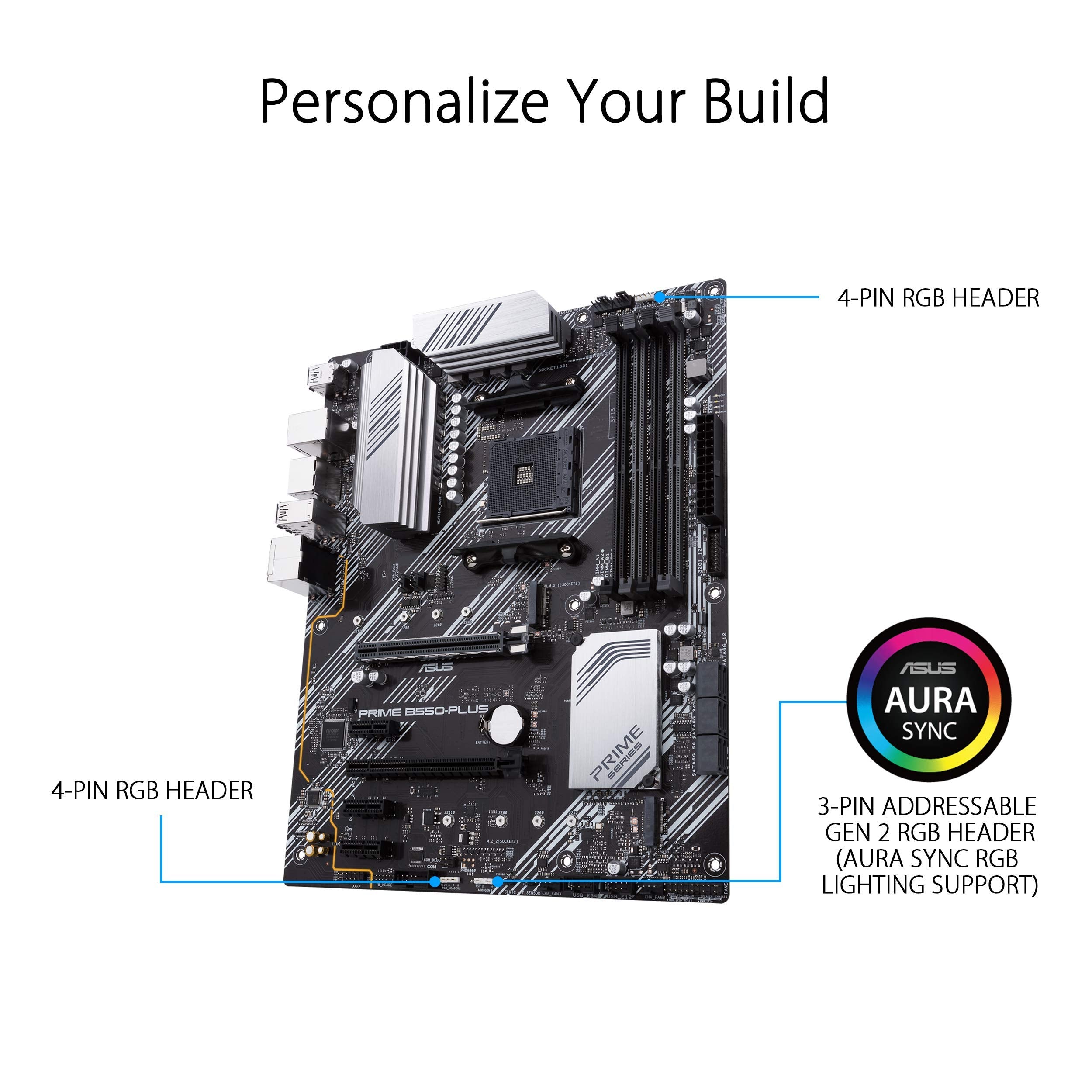 ASUS Prime B550M-A WiFi II Motherboard with PCIe 4.0