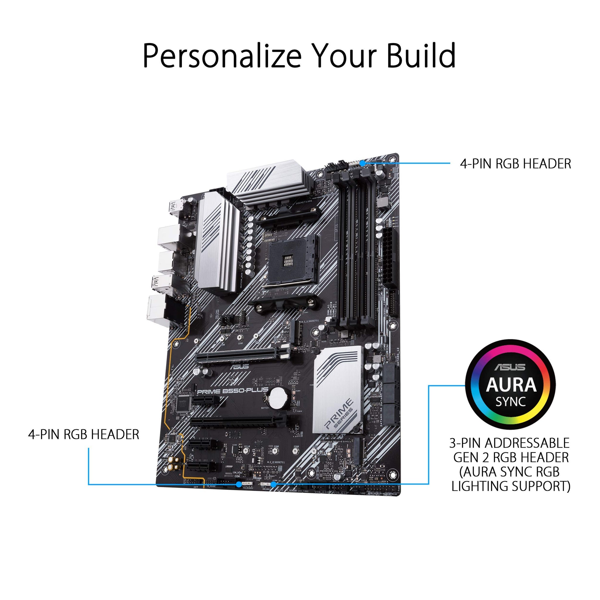 ASUS Prime B550M-A WiFi II Motherboard with PCIe 4.0