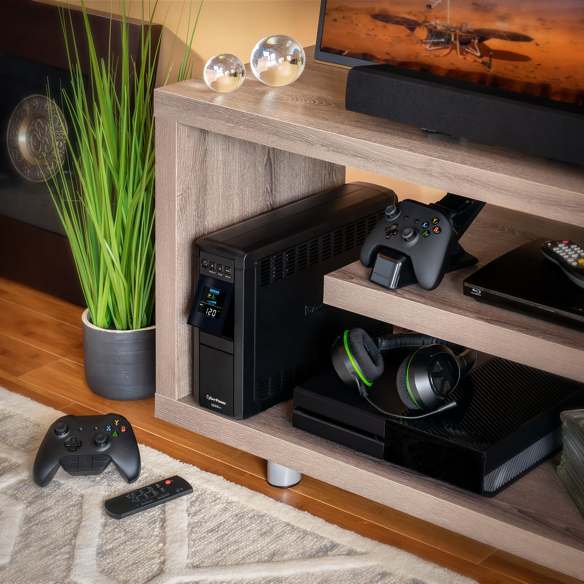 CyberPower PFC Sinewave UPS Battery Backup Surge Protection