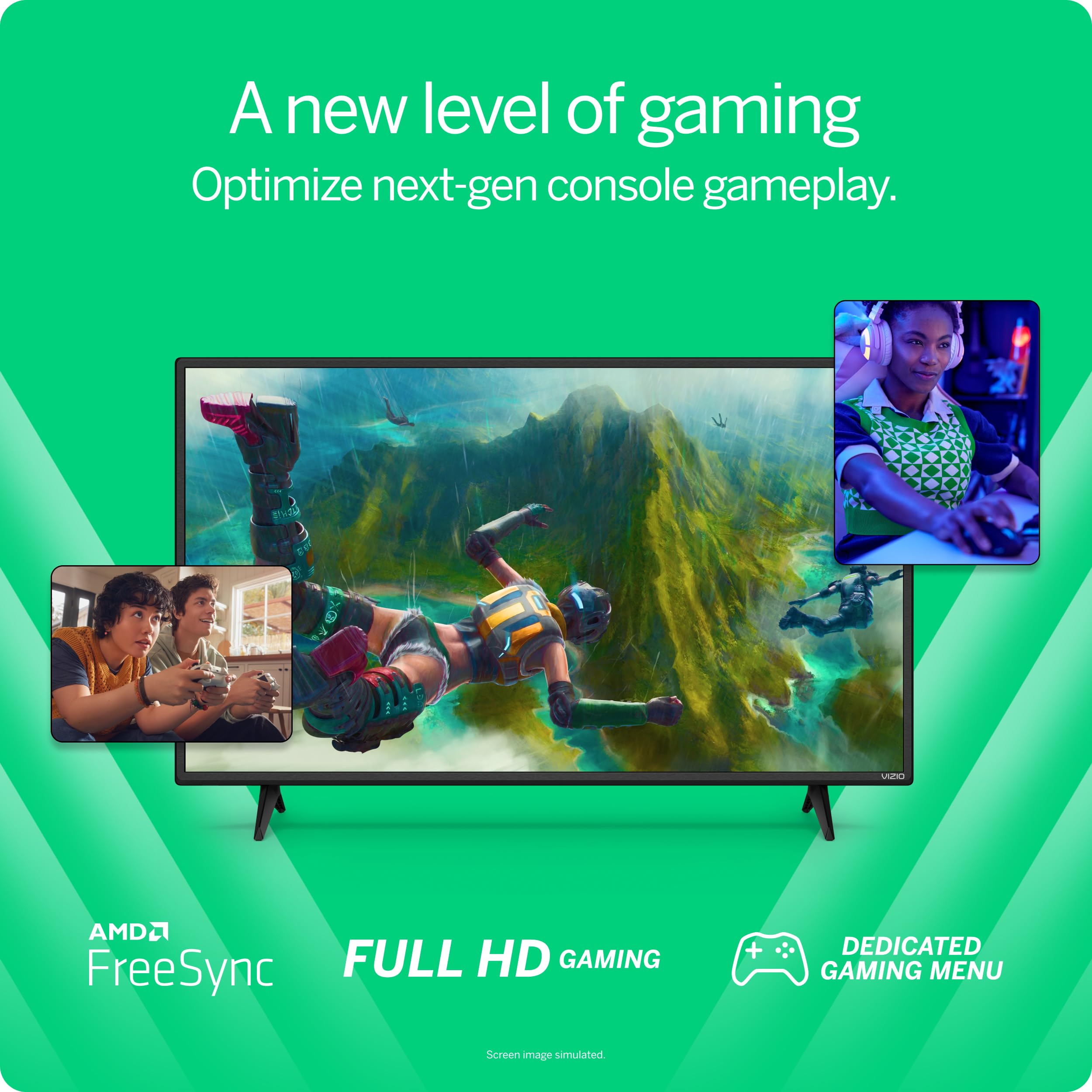 VIZIO 24 Inch Full HD Smart TV with Apple AirPlay