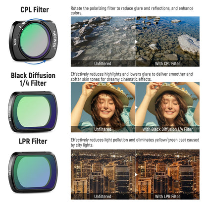 Neewer HD CPL ND Filter Kit for DJI OSMO Pocket