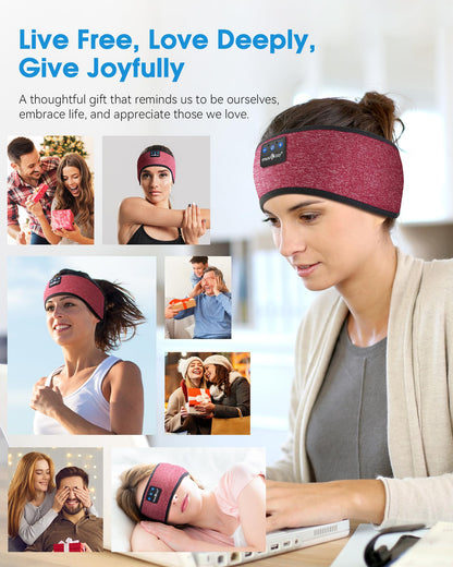 Sleep Headphones Headband Bluetooth 5.4 Wireless Earphones