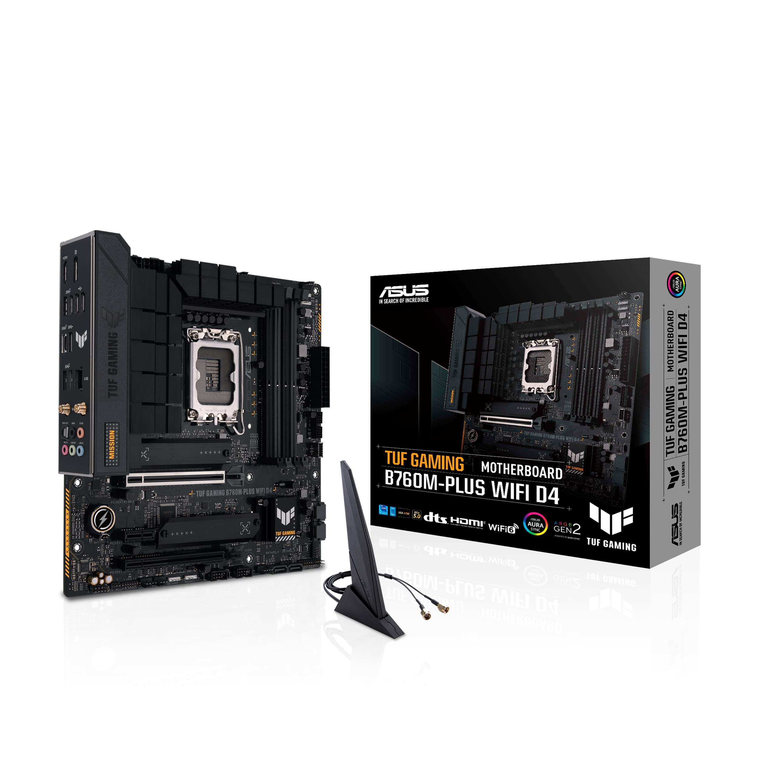 ASUS TUF Gaming B760 Plus WiFi Motherboard for Ultimate Performance
