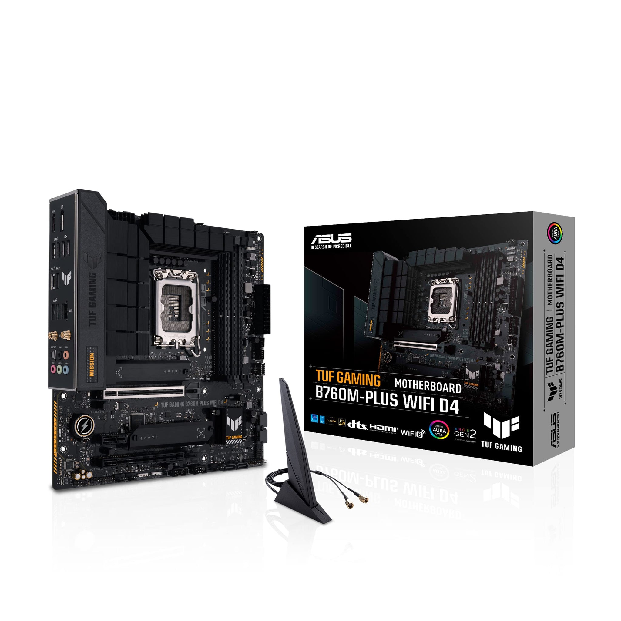 ASUS TUF Gaming B760 Plus WiFi Motherboard for Ultimate Performance