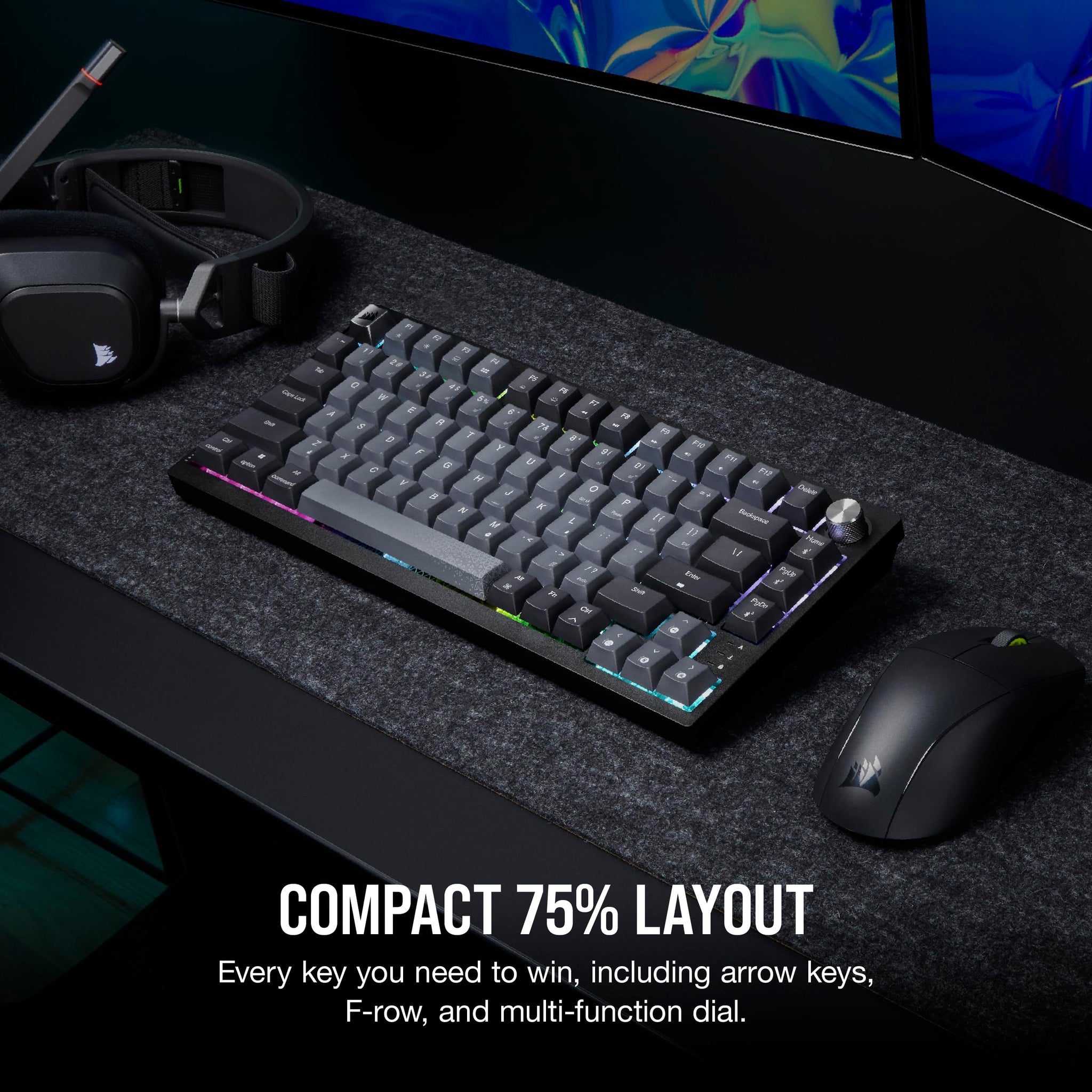 Corsair K65 Plus Wireless RGB Mechanical Gaming Keyboard