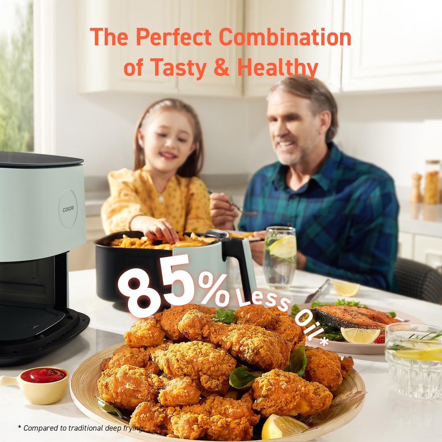 COSORI 5QT Air Fryer with Fast Cooking Technology