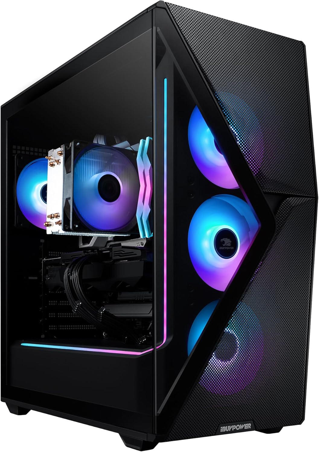 iBUYPOWER Slate MESH Gaming PC With RTX 5070 DDR5 RAM