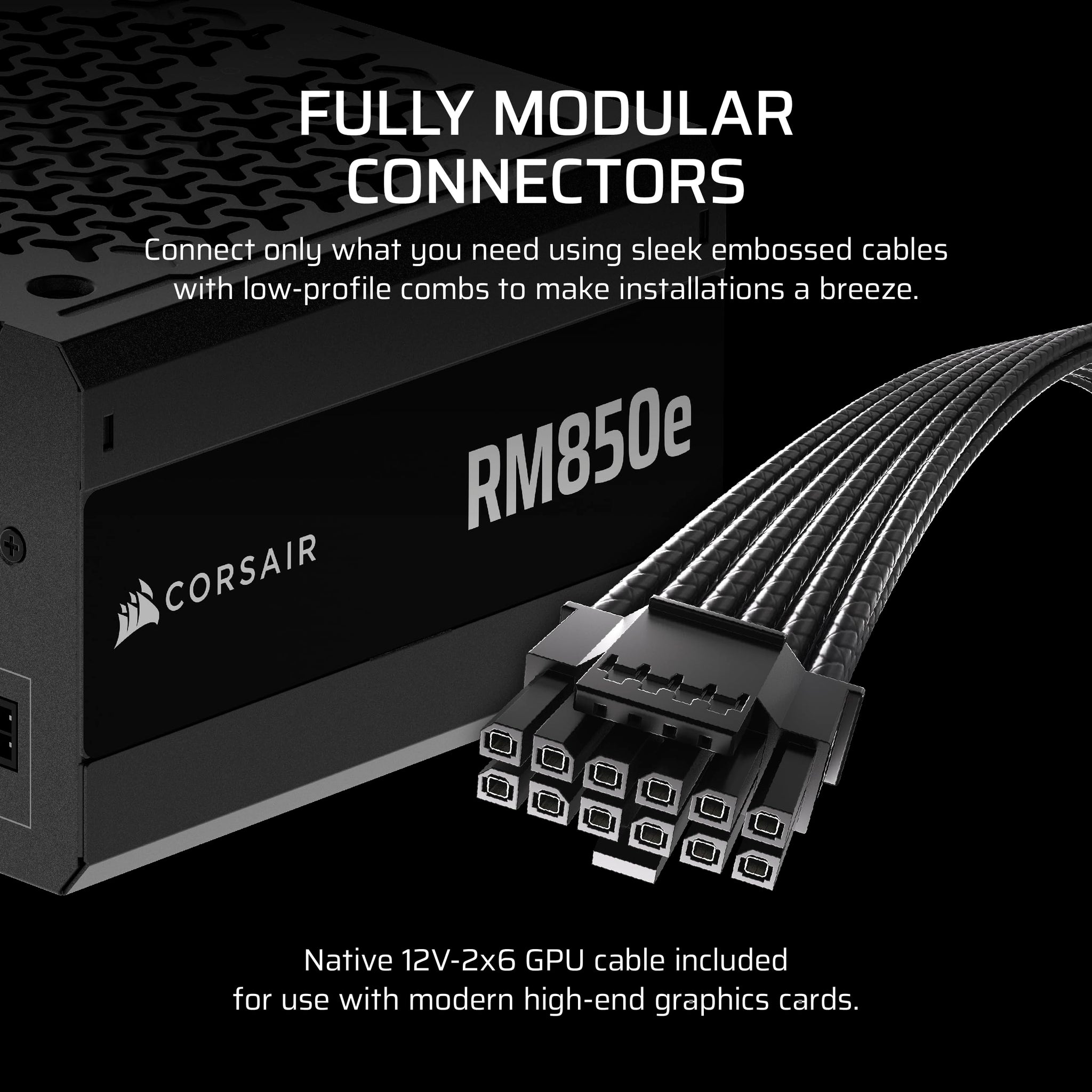 Corsair RM650e Fully Modular Low Noise Power Supply