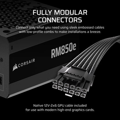 Corsair RM650e Fully Modular Low Noise Power Supply
